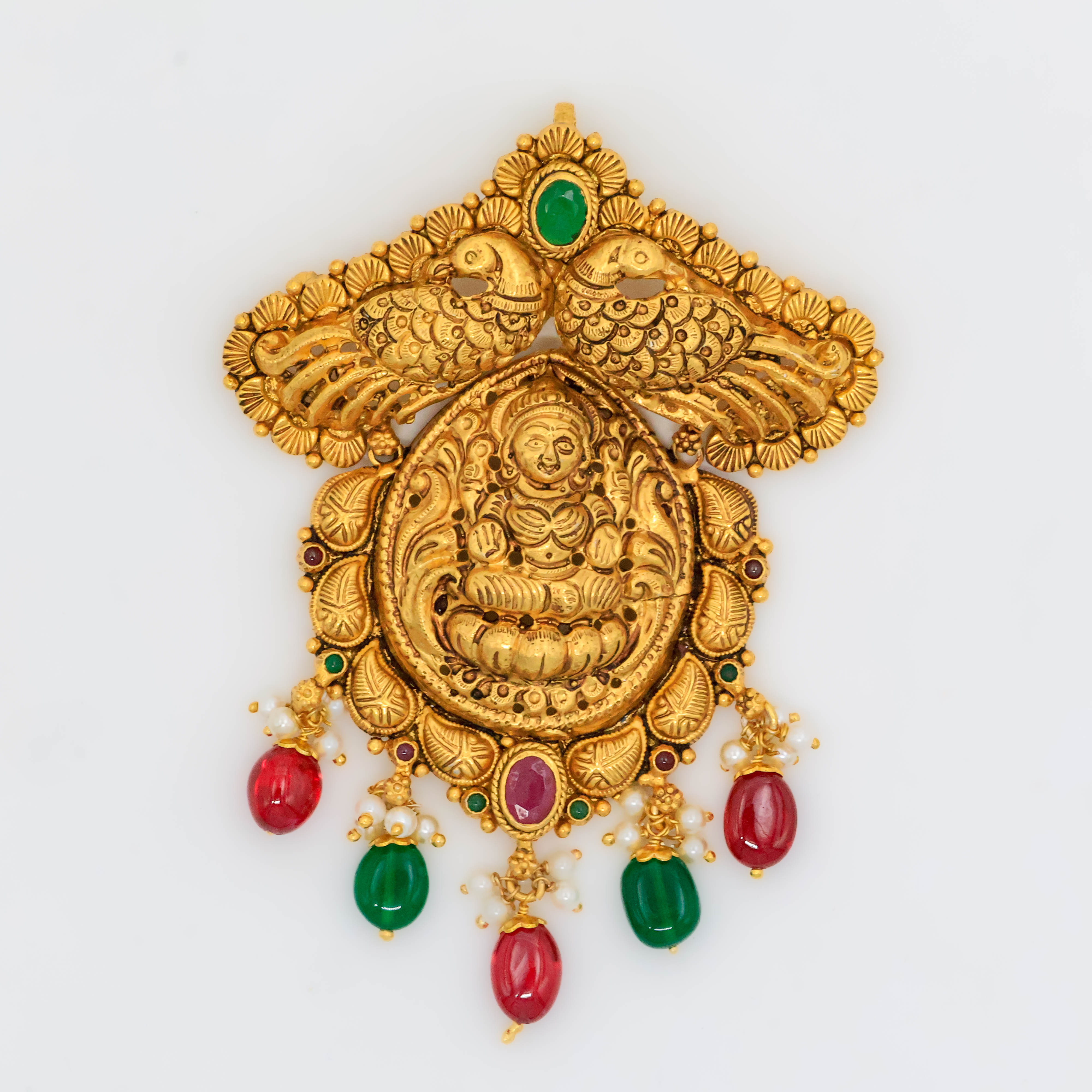 Arham Silver Palace - Gold Plated Pendant
