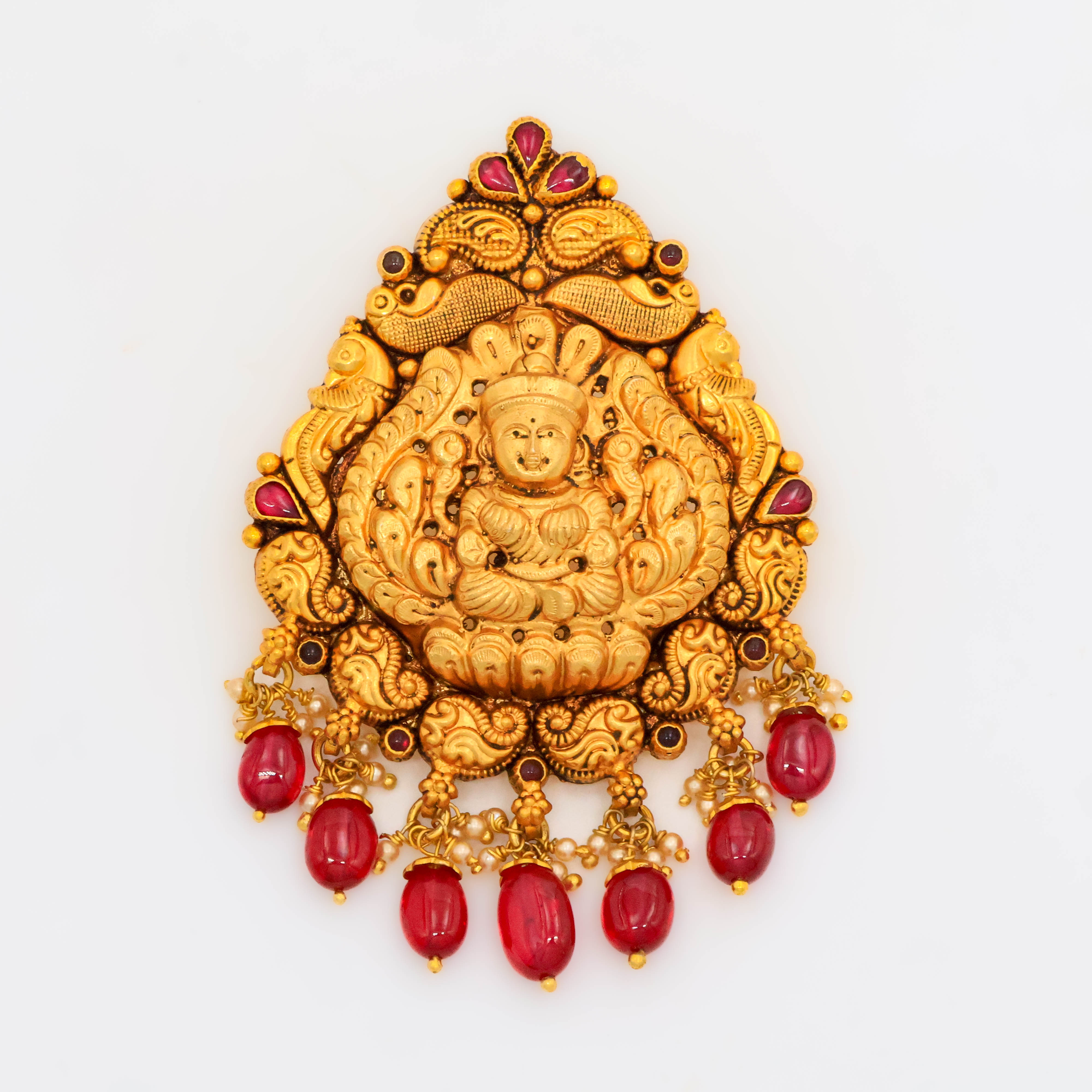 Arham Silver Palace - Gold Pendant Design