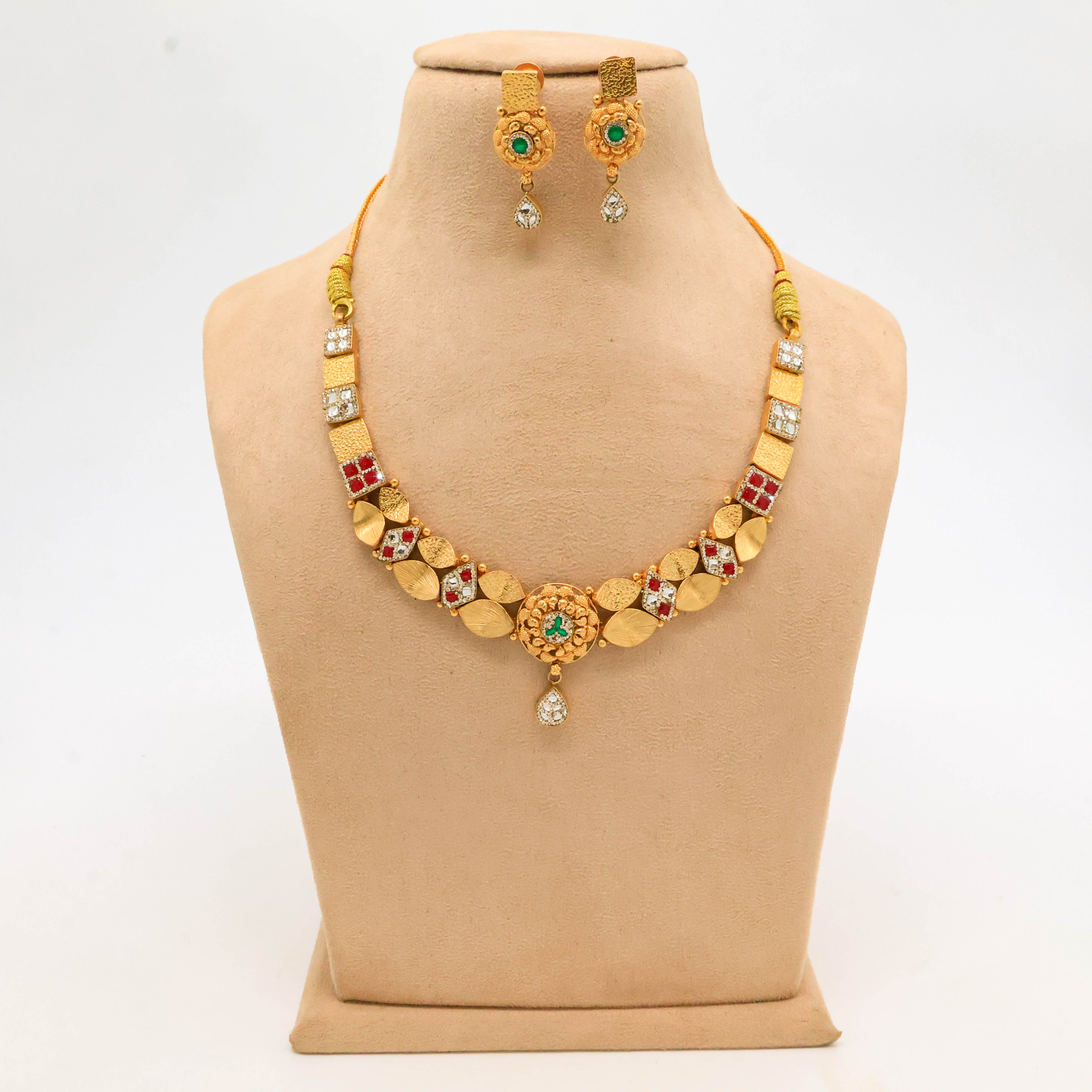 Arham Silver Palace - Gold Plated Necklace