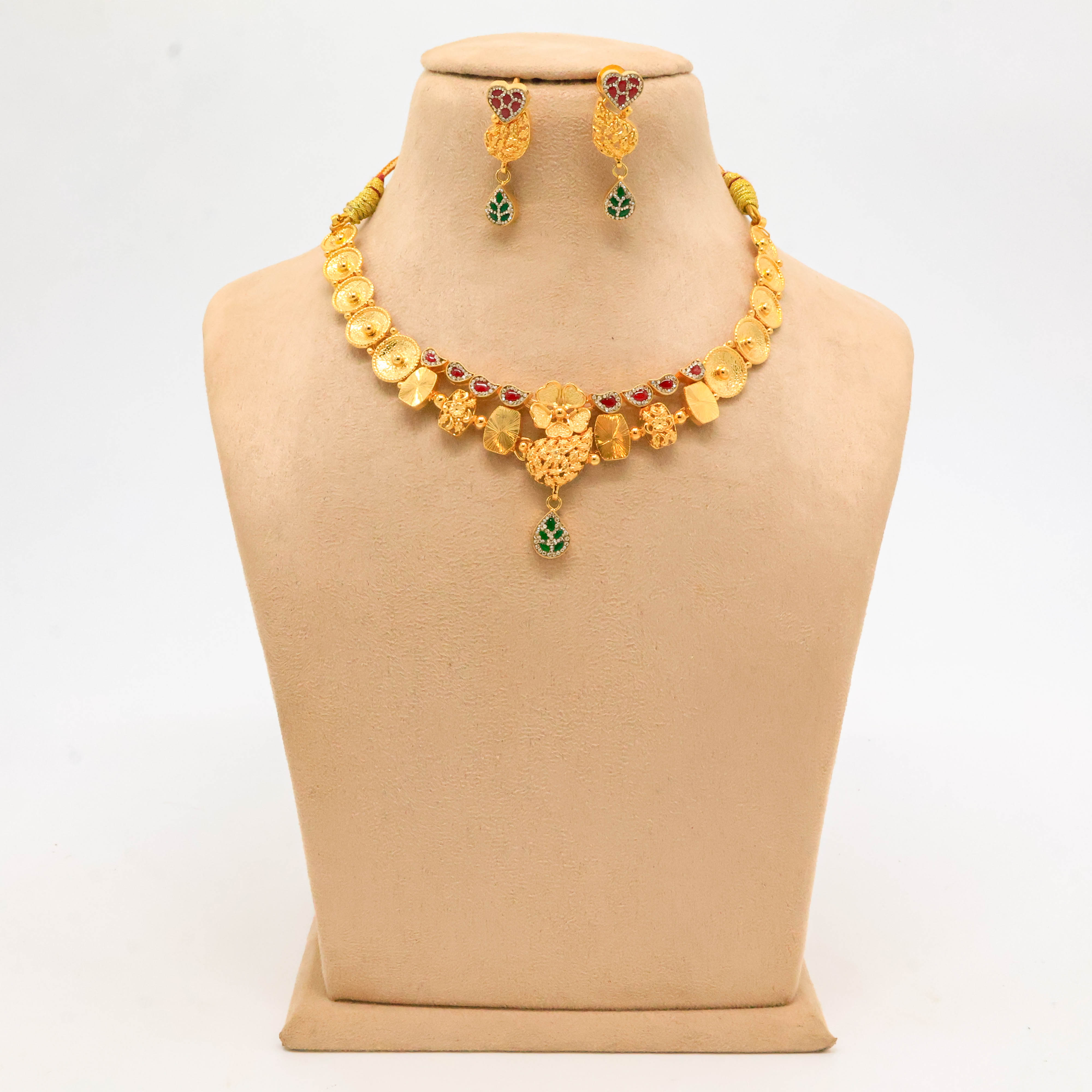 Arham Silver Palace - Gold Plated Necklace