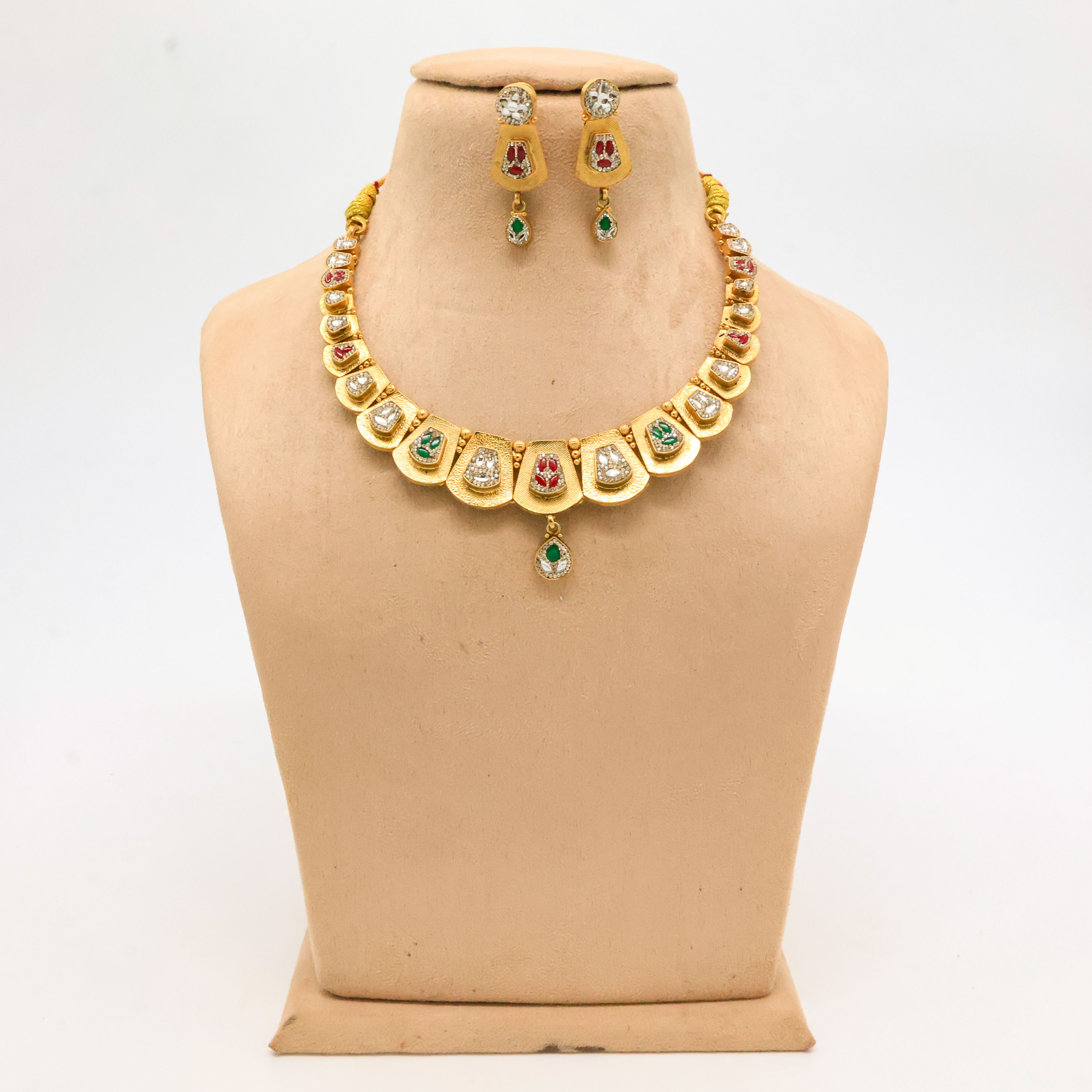 Arham Silver Palace - Gold Plated Necklace