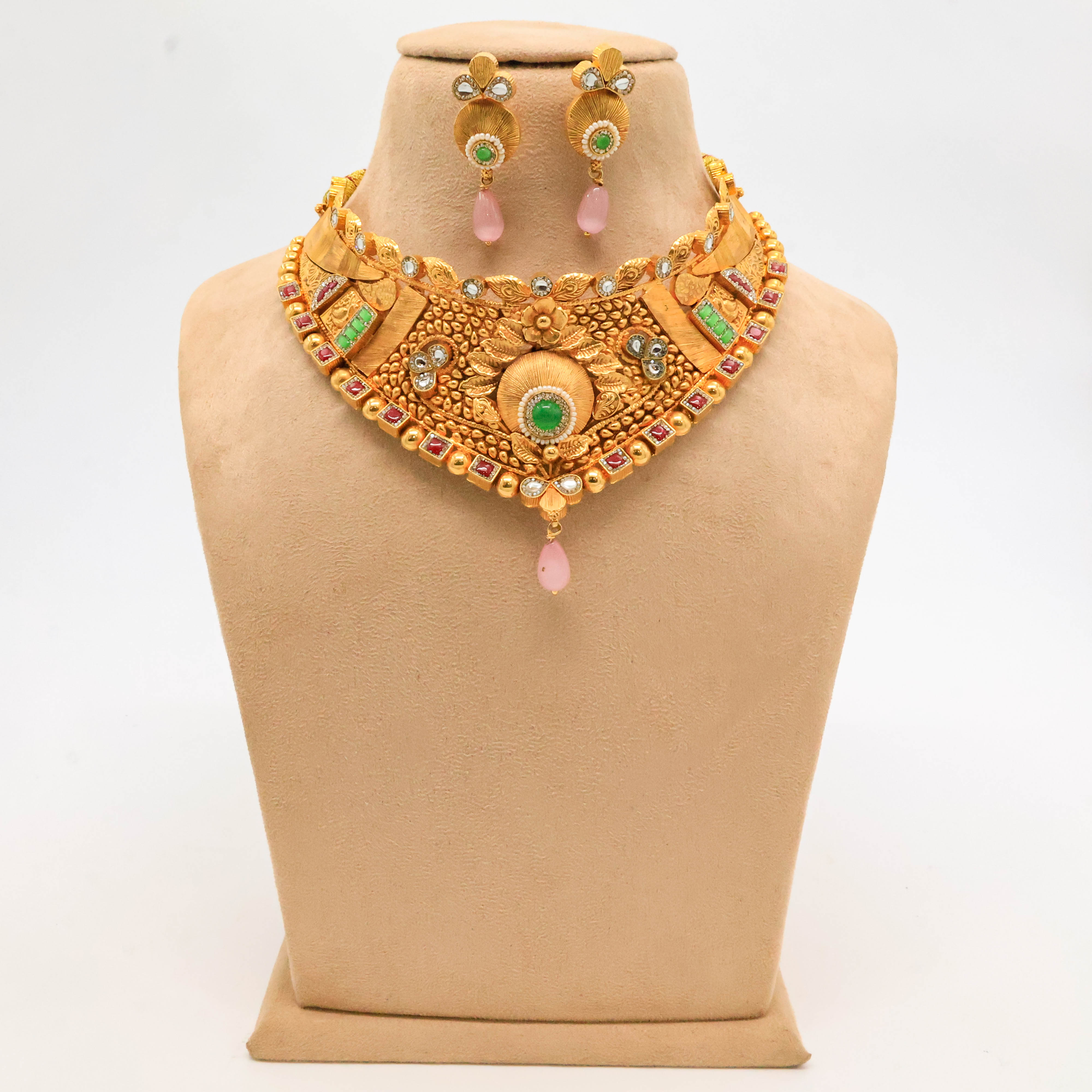 Arham Silver Palace - Gold Plated Necklace