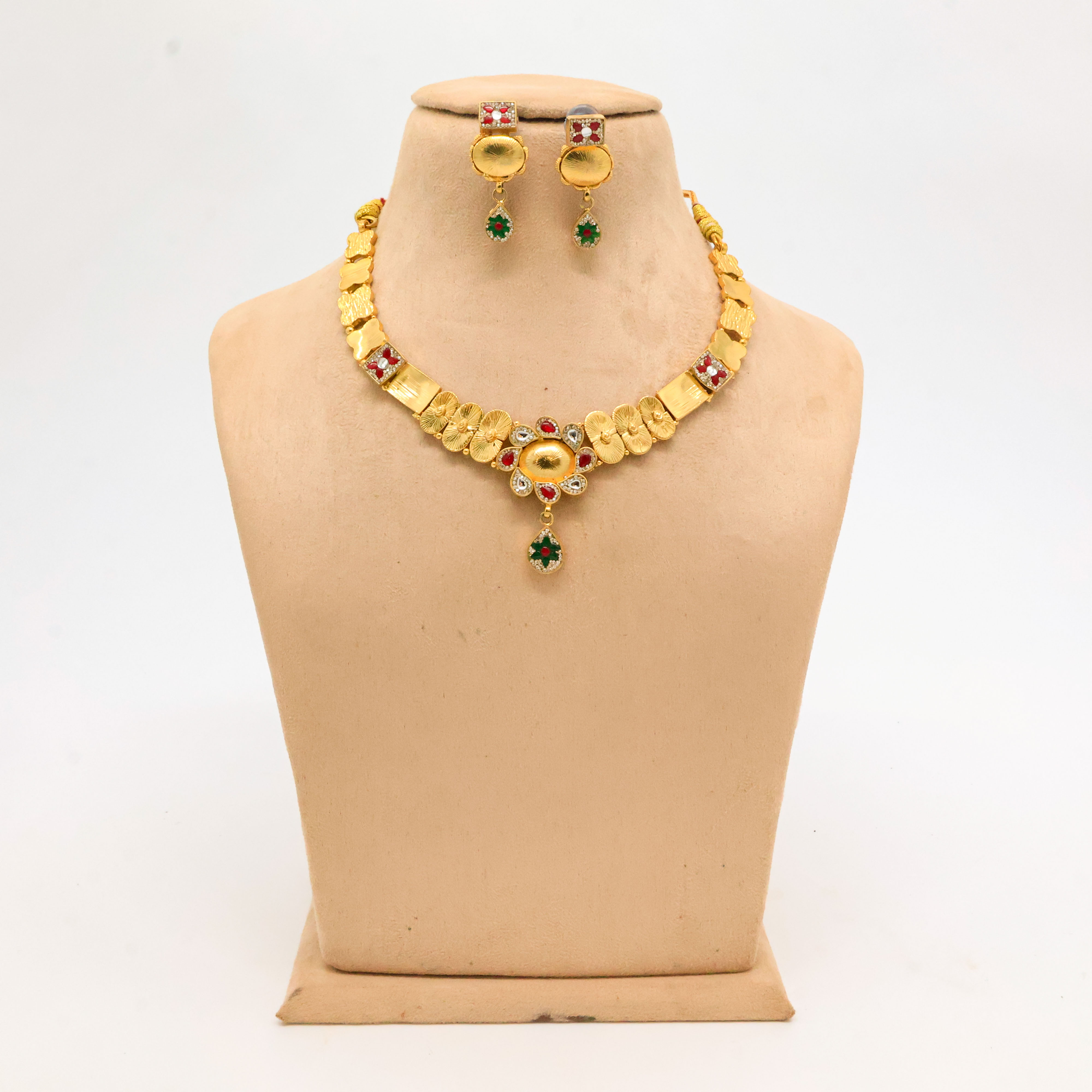 Arham Silver Palace - Gold Plated Necklace