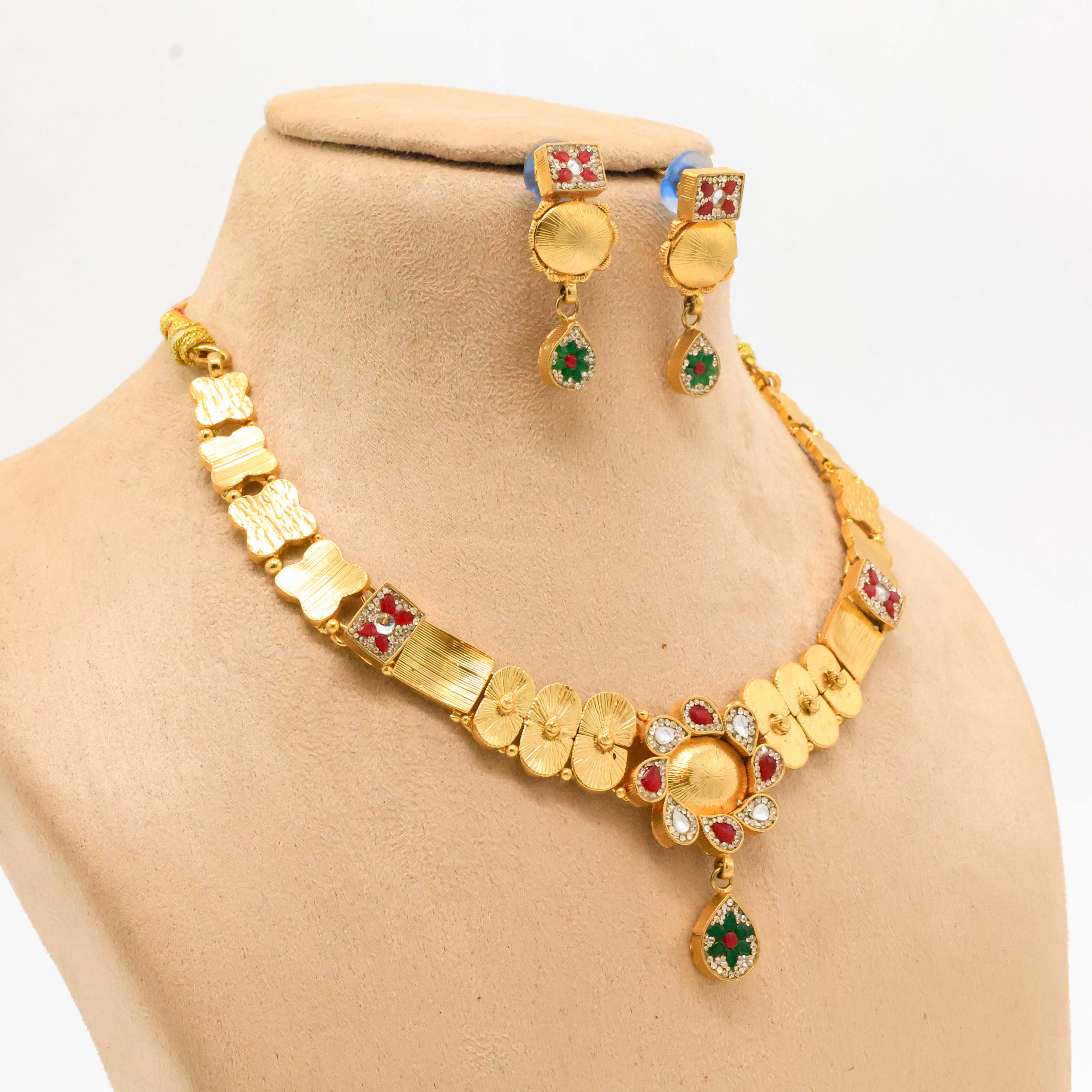 Arham Silver Palace - Gold Plated Necklace