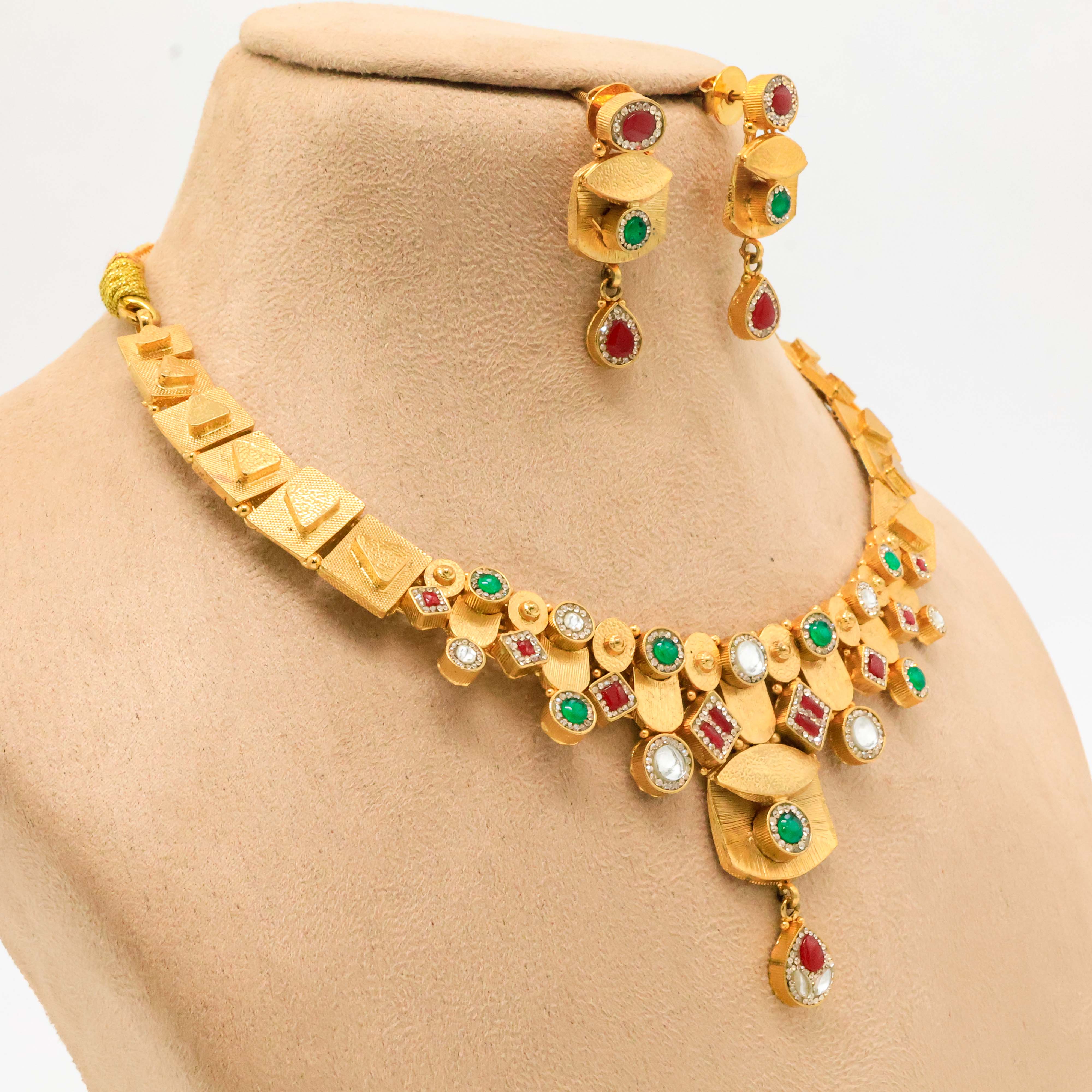 Arham Silver Palace - Gold Plated Necklace