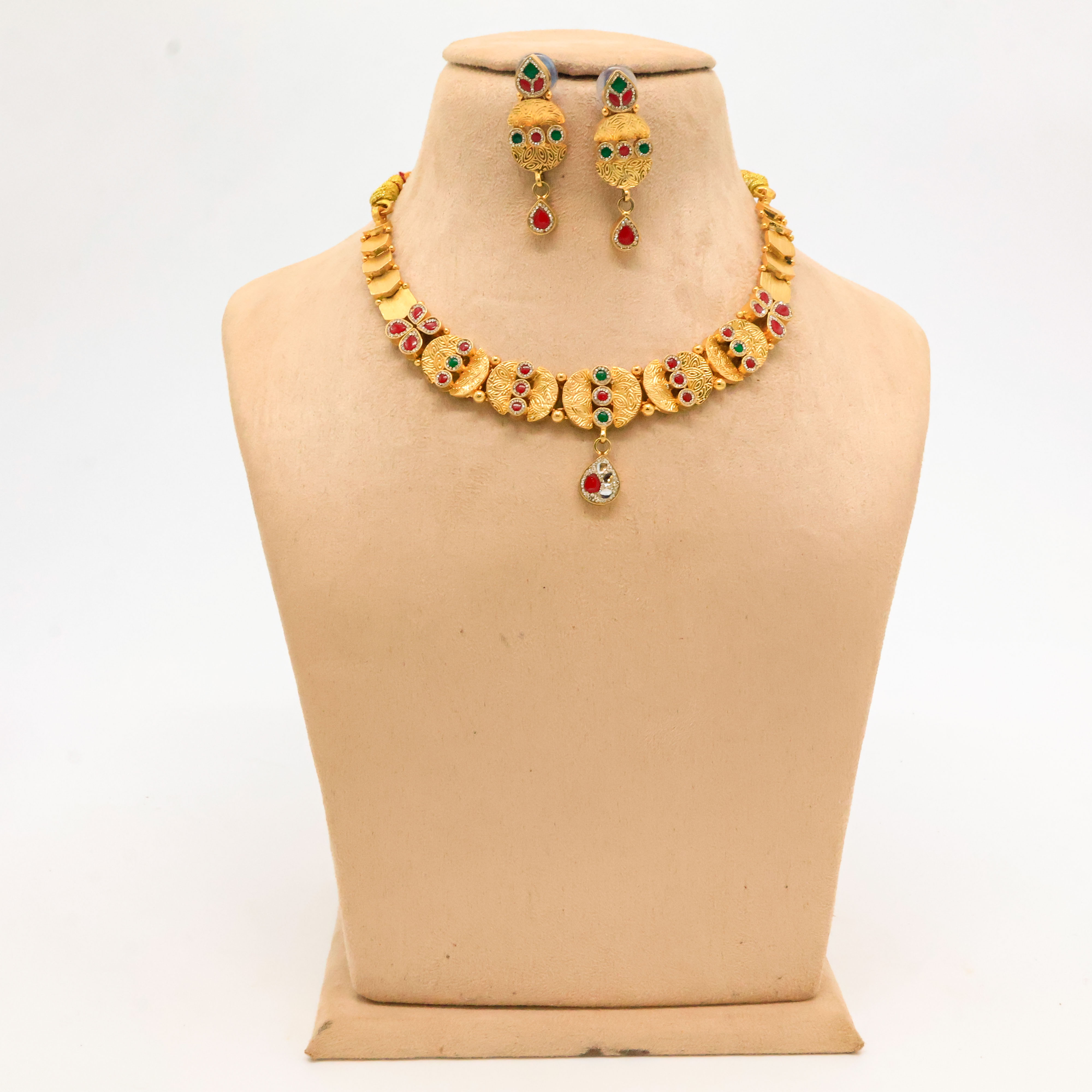 Arham Silver Palace - Gold Plated Necklace