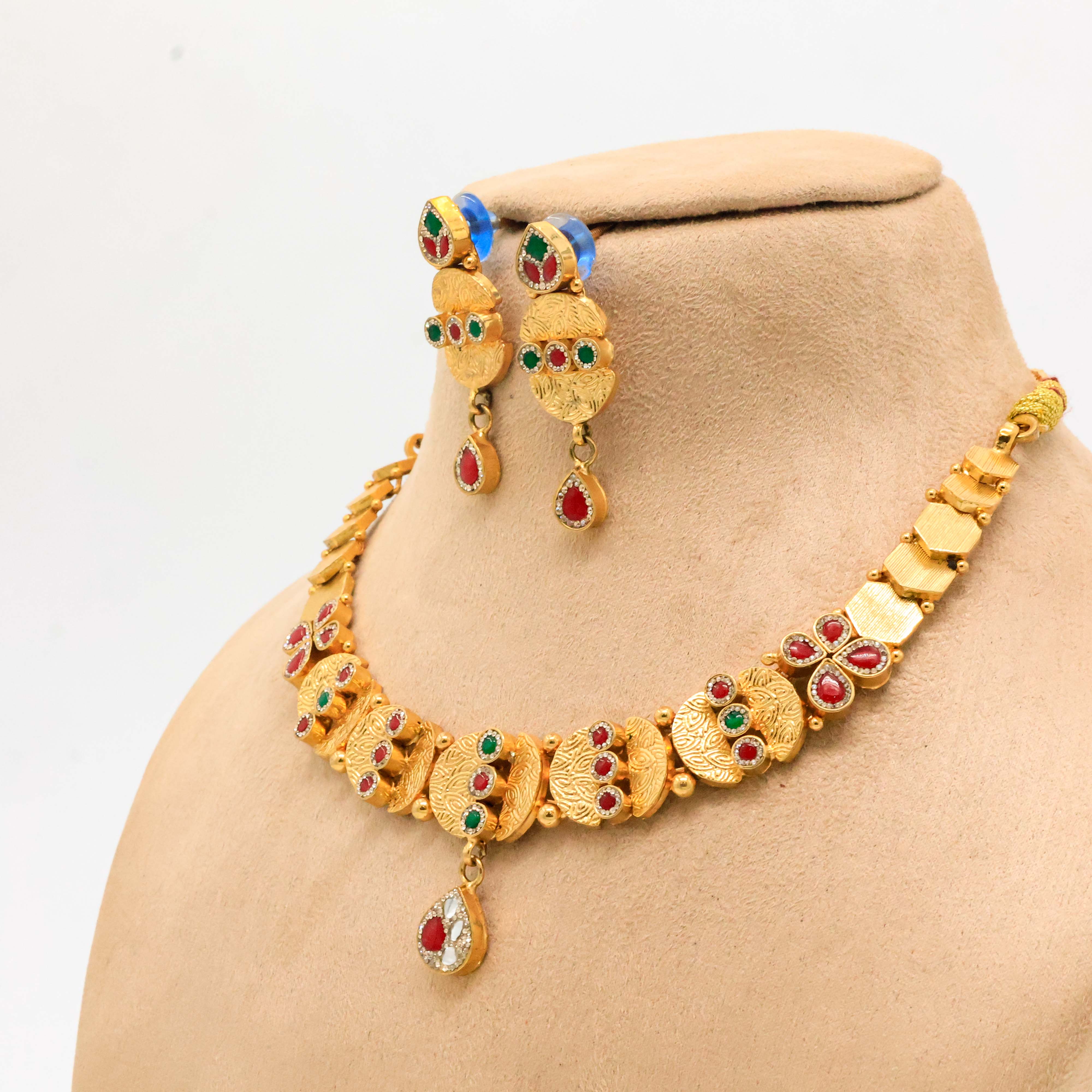 Arham Silver Palace - Gold Plated Necklace