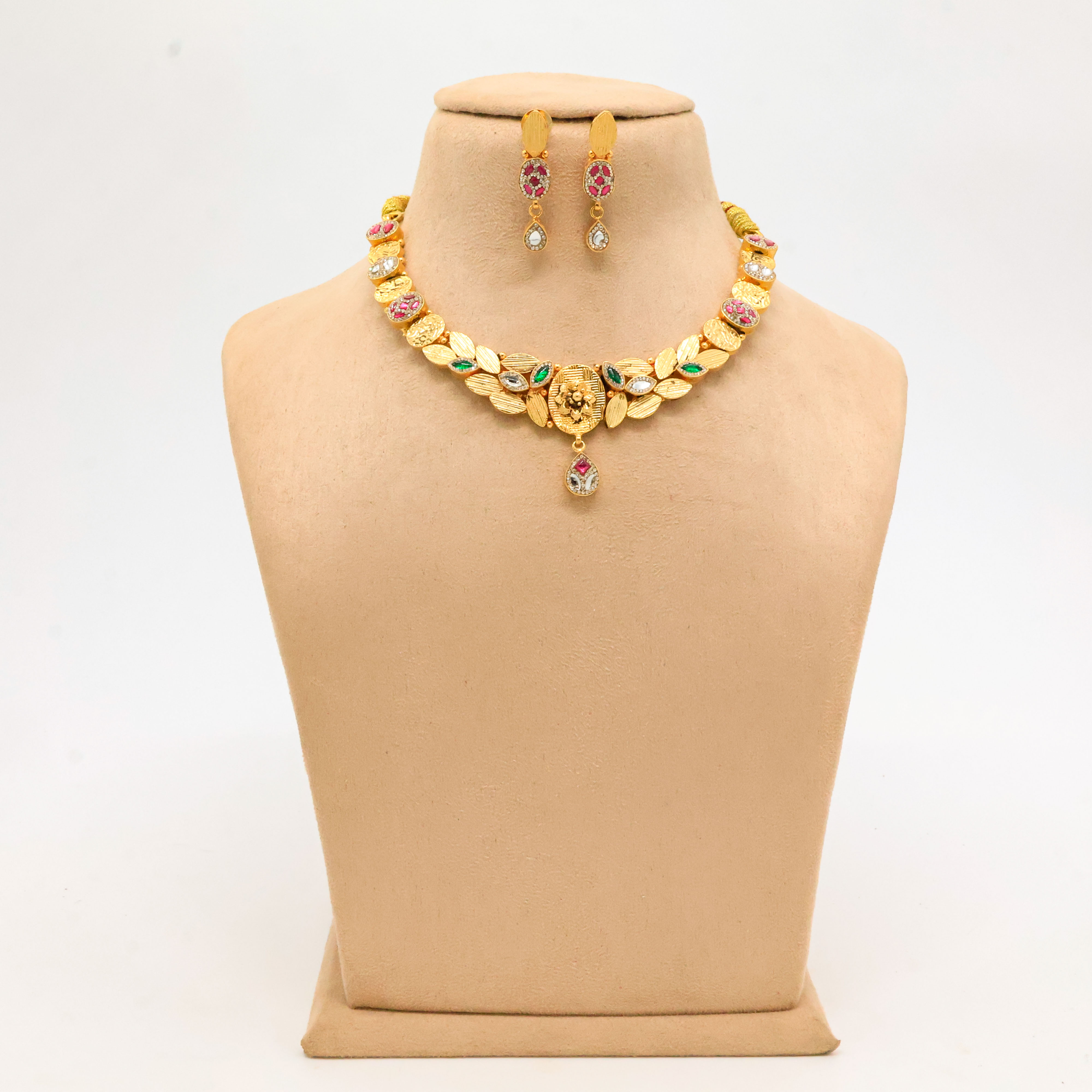Arham Silver Palace - Gold Plated Necklace