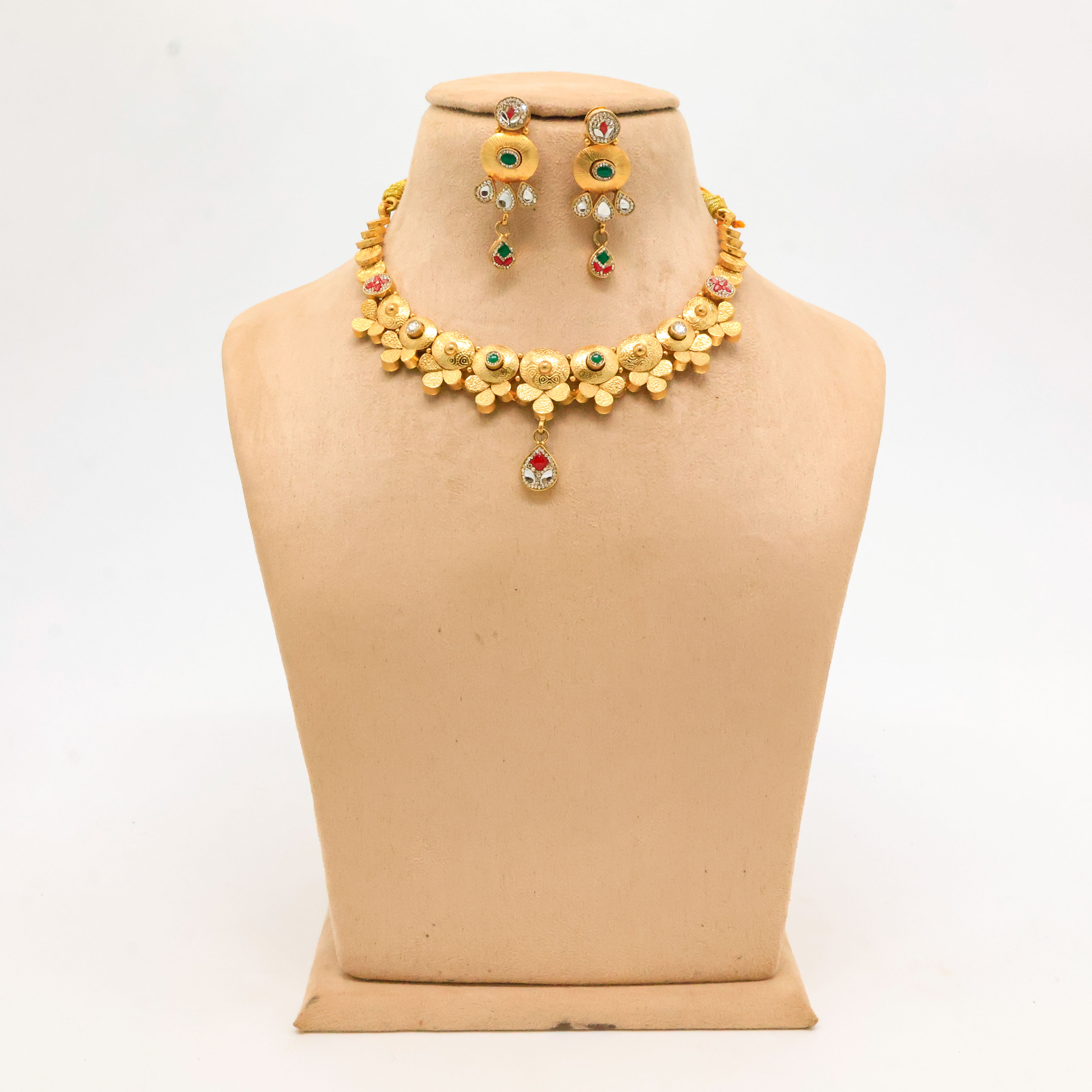 Arham Silver Palace - Gold Plated Necklace