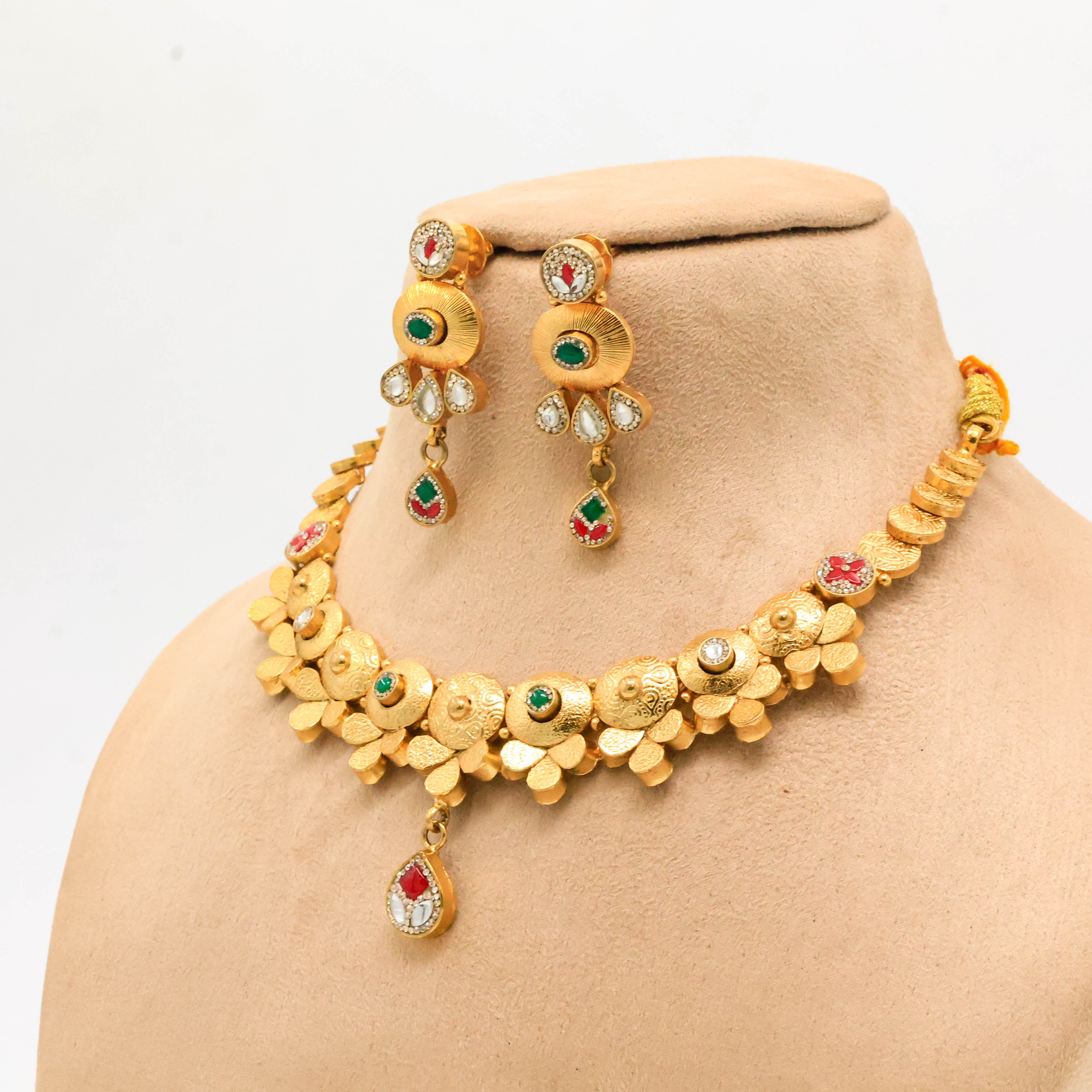 Arham Silver Palace - Gold Plated Necklace
