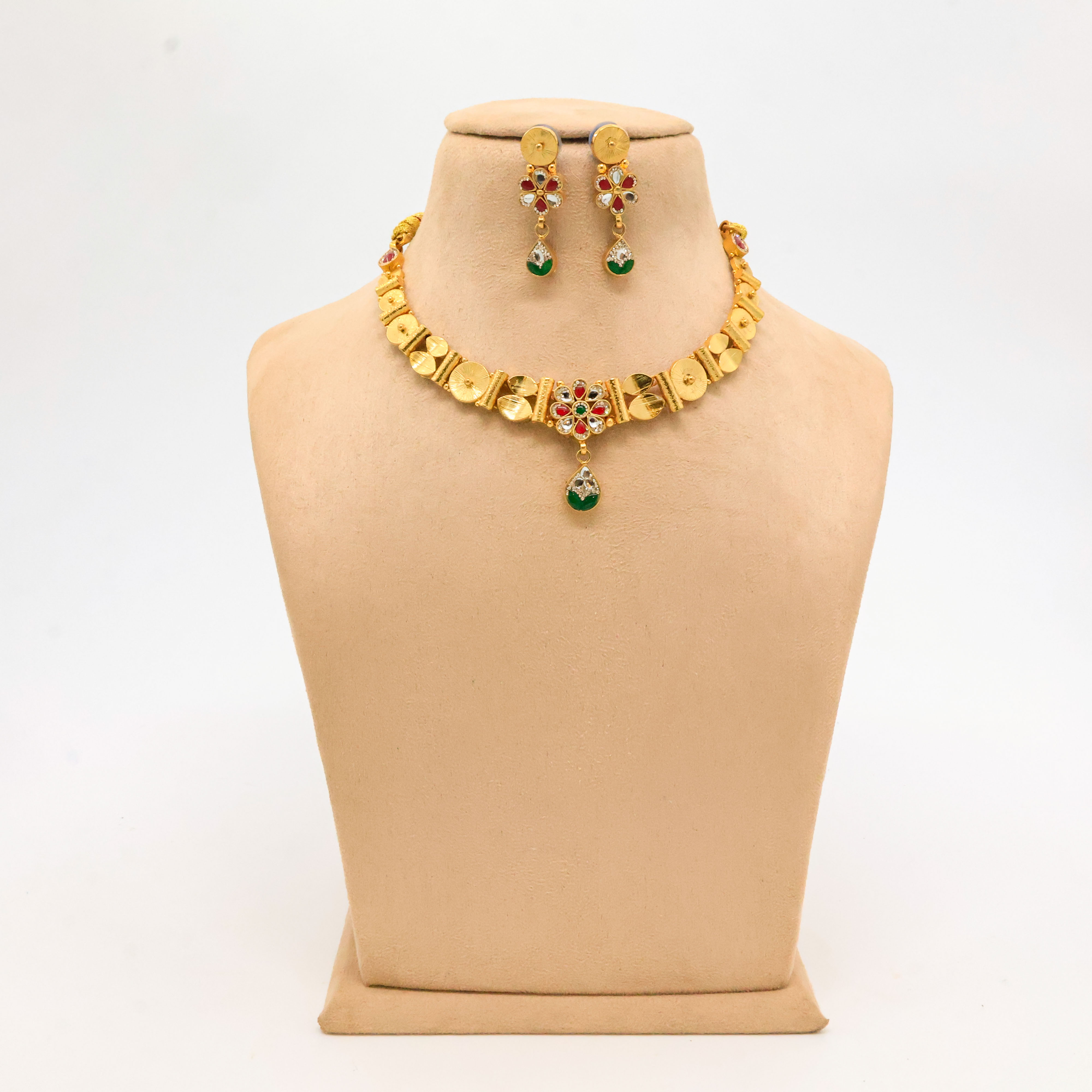 Arham Silver Palace - Gold Plated Necklace