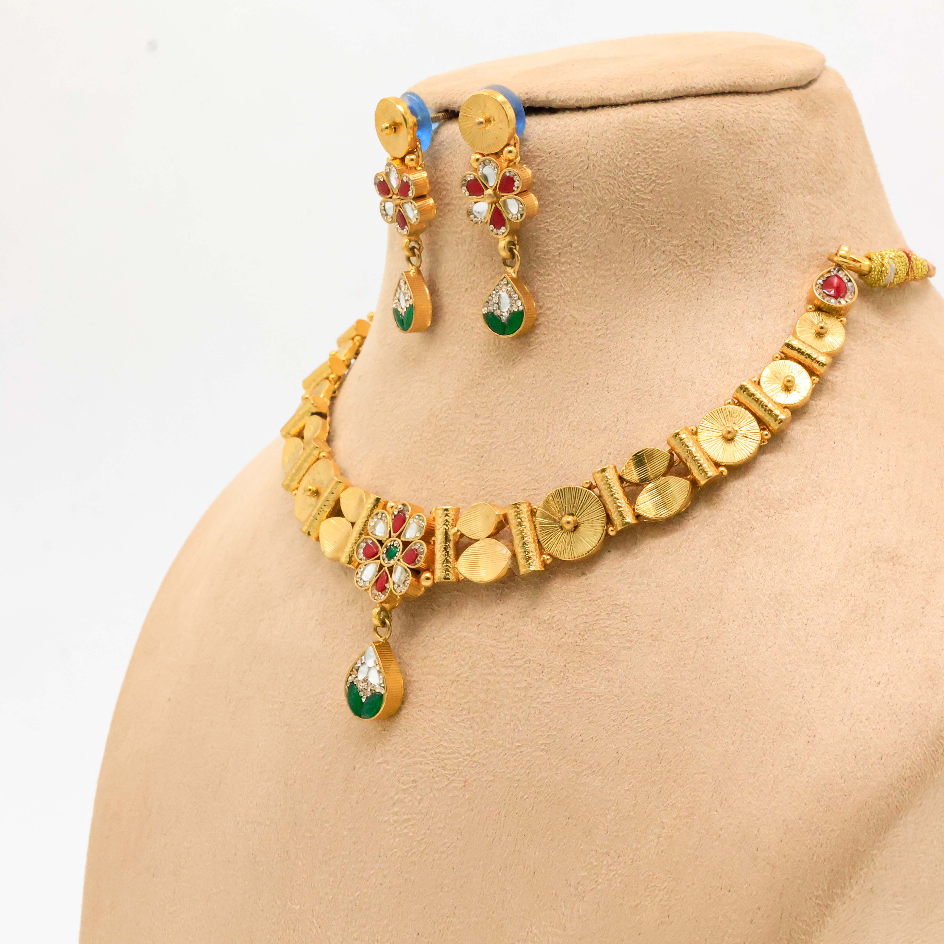 Arham Silver Palace - Gold Plated Necklace