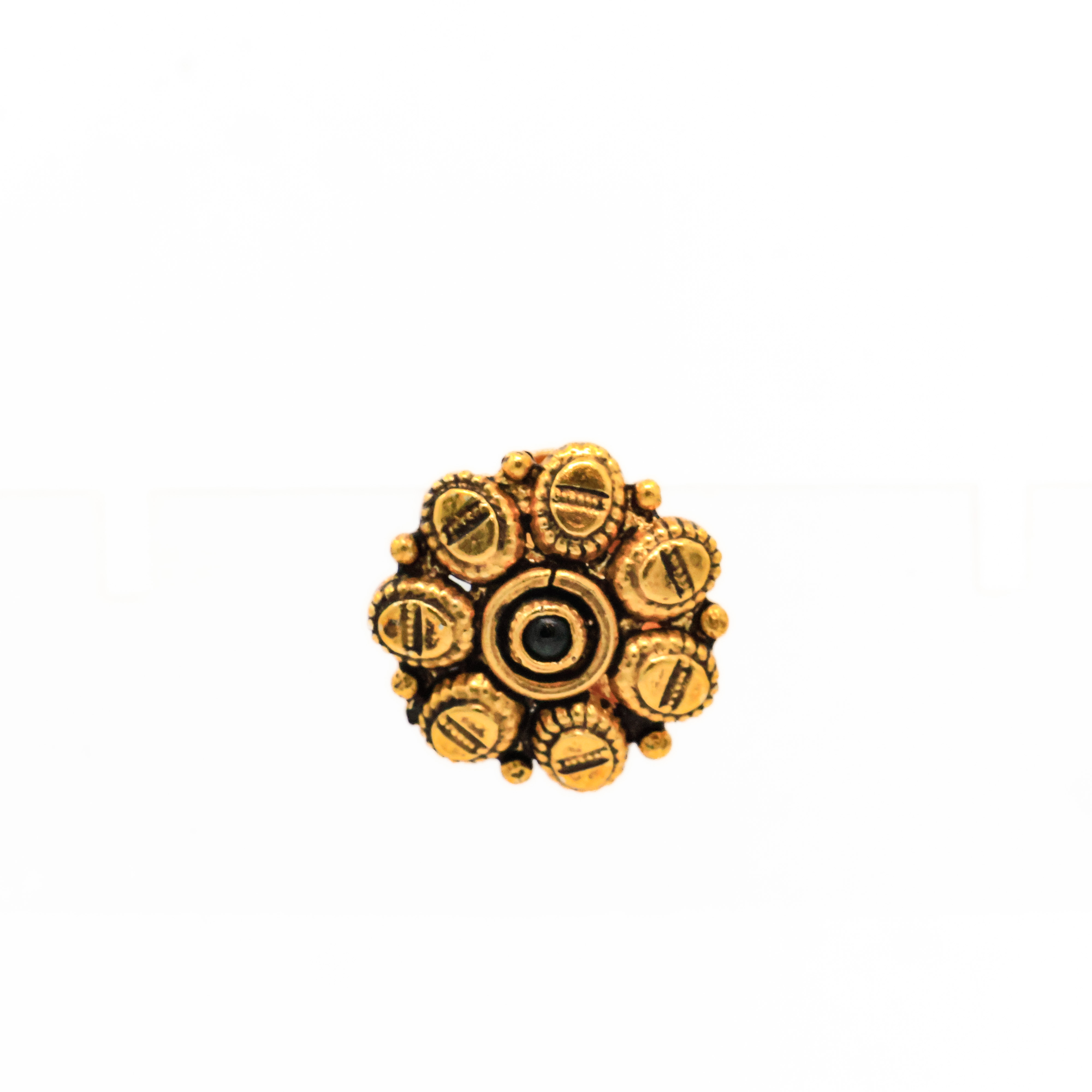 Arham Silver Palace - Gold Stud Earrings