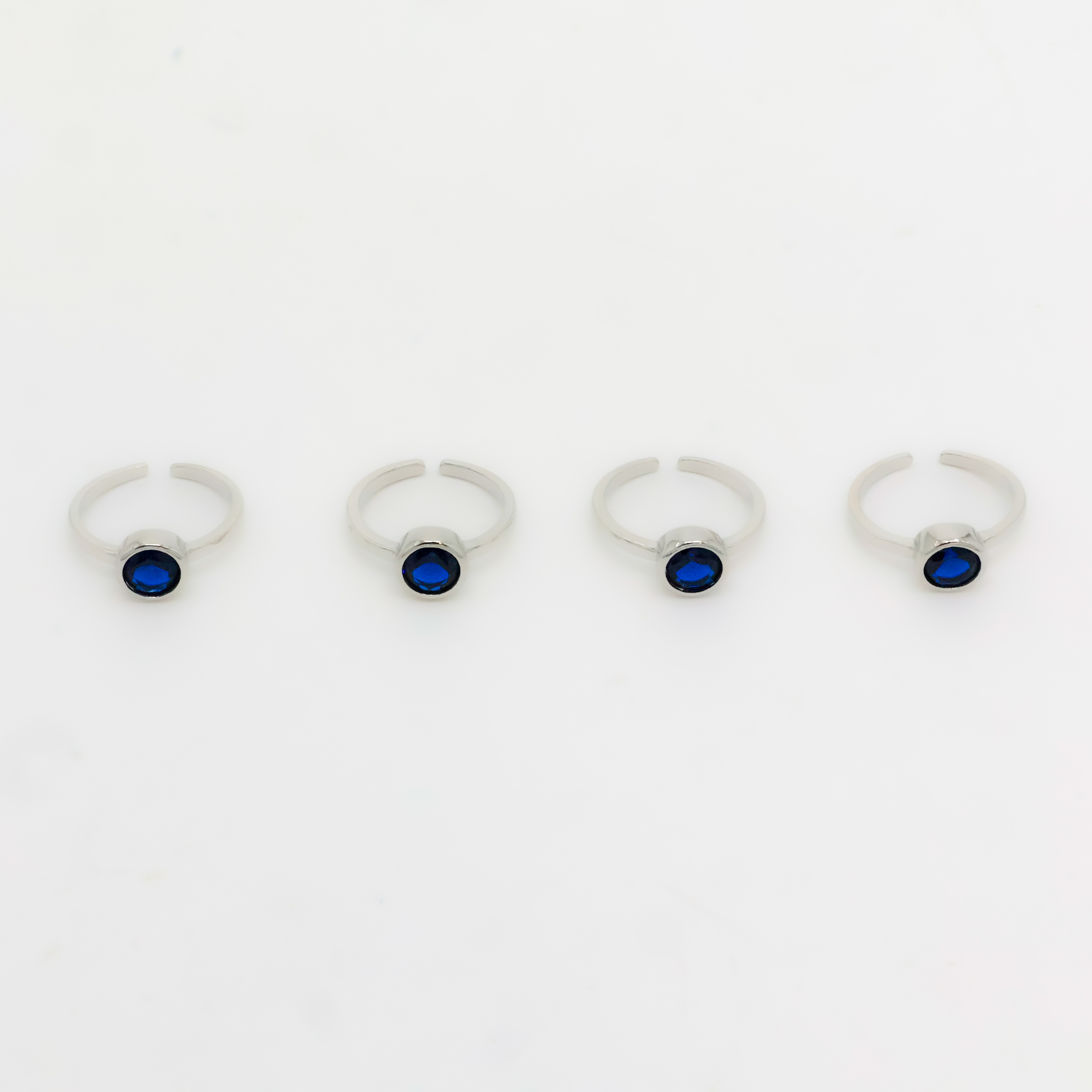 Arham Silver Palace - Silver Stone Toe Rings