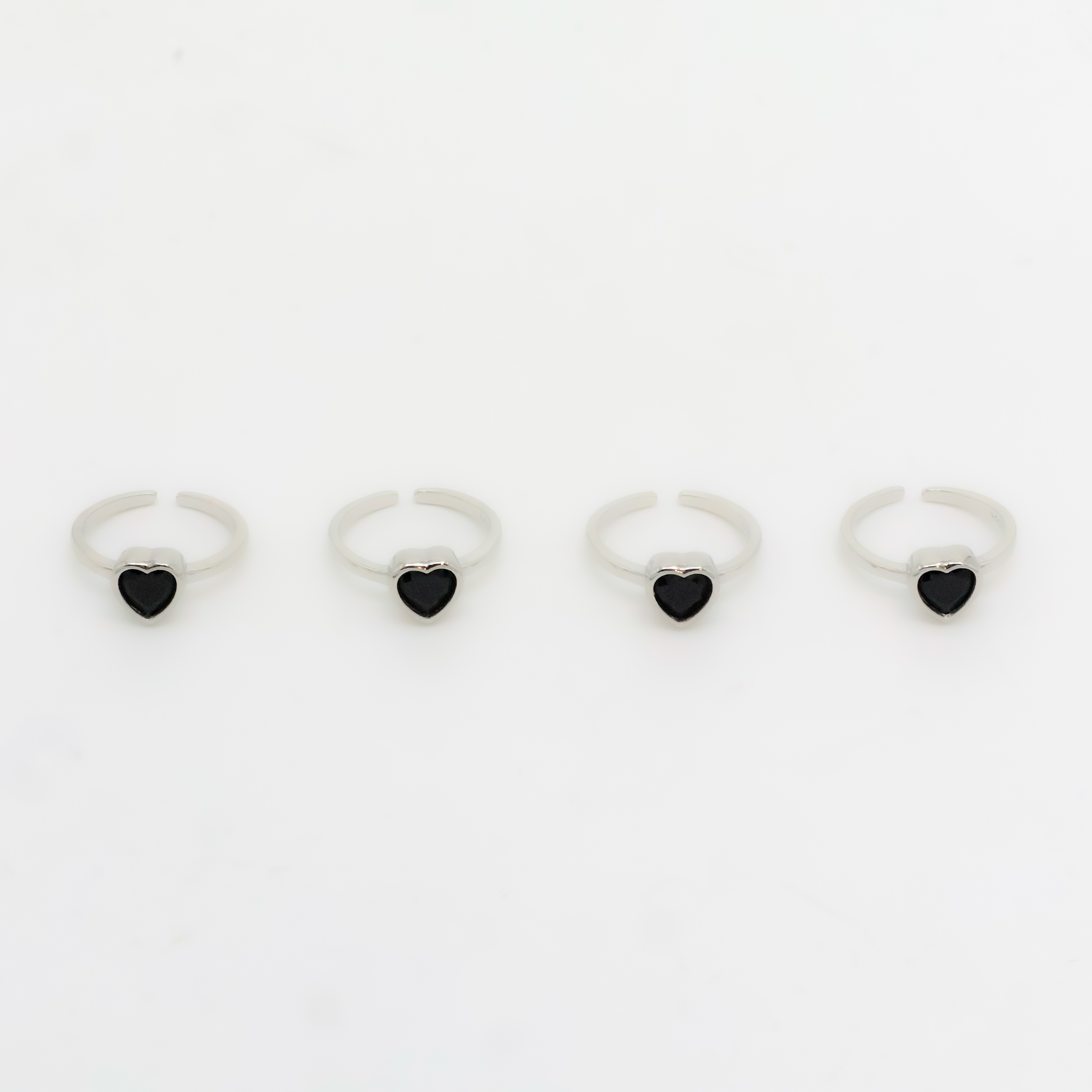 Arham Silver Palace - Silver Heart Toe Rings