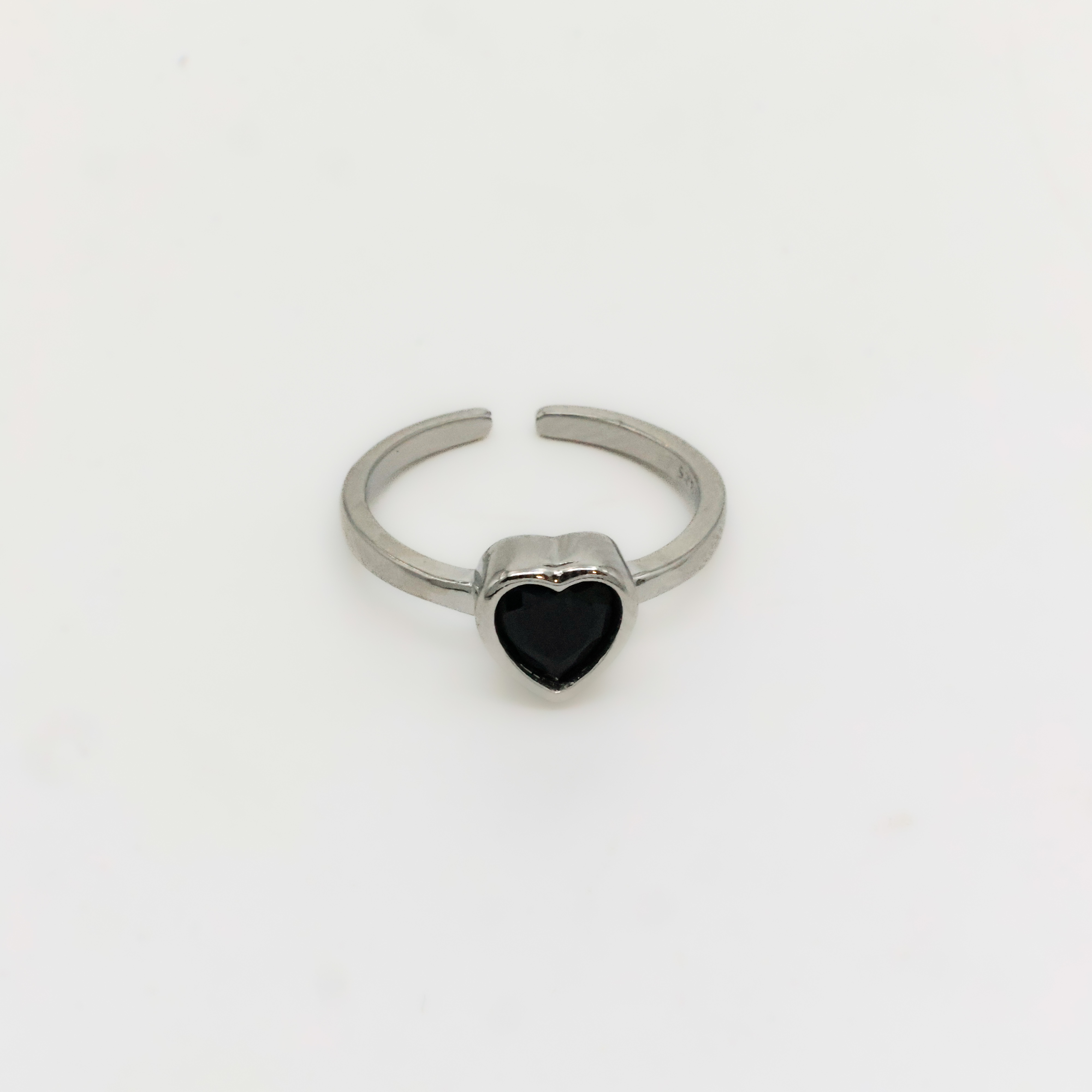Silver Heart Toe Rings