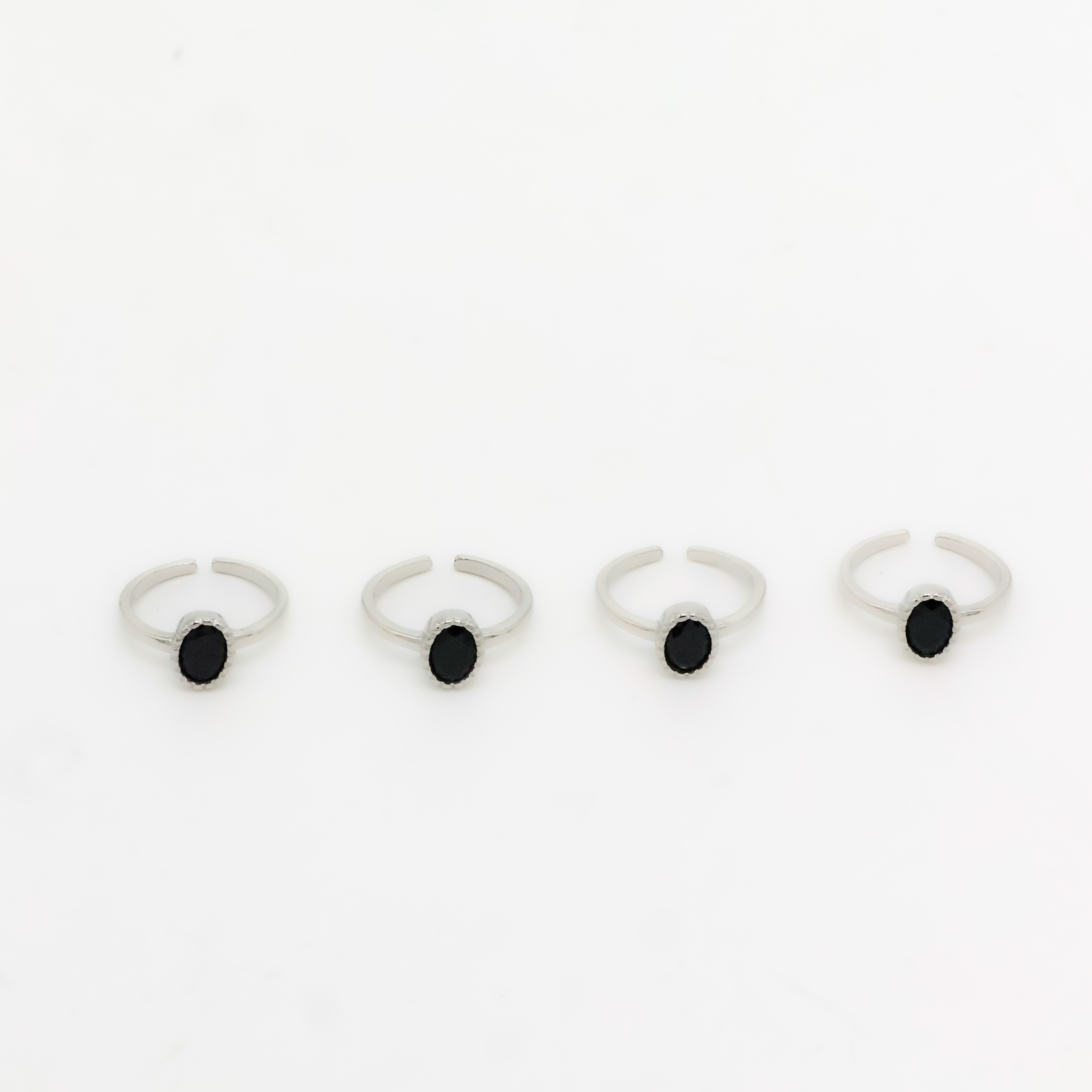 Arham Silver Palace - Silver Stone Toe Rings