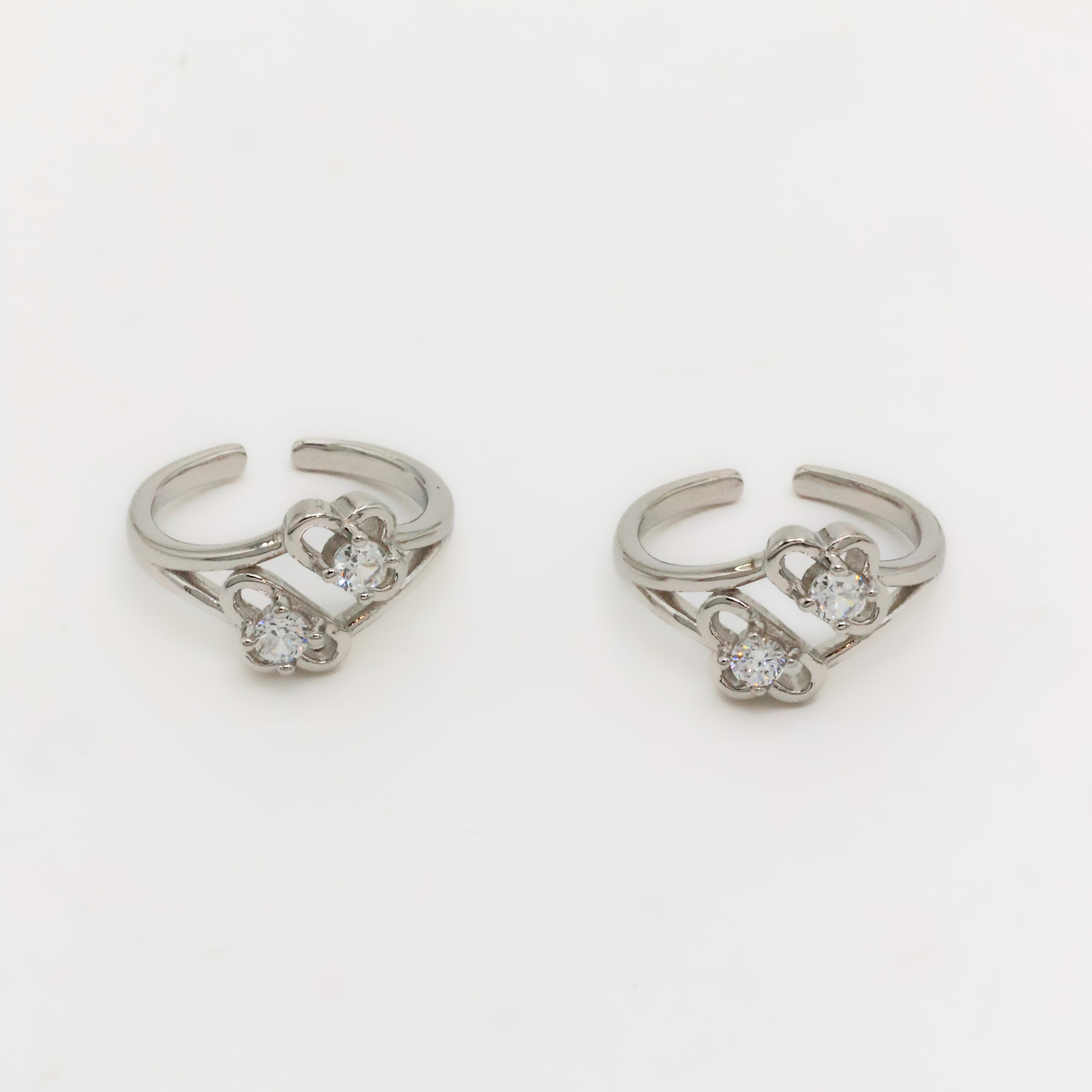 Arham Silver Palace - Silver Toe Ringss