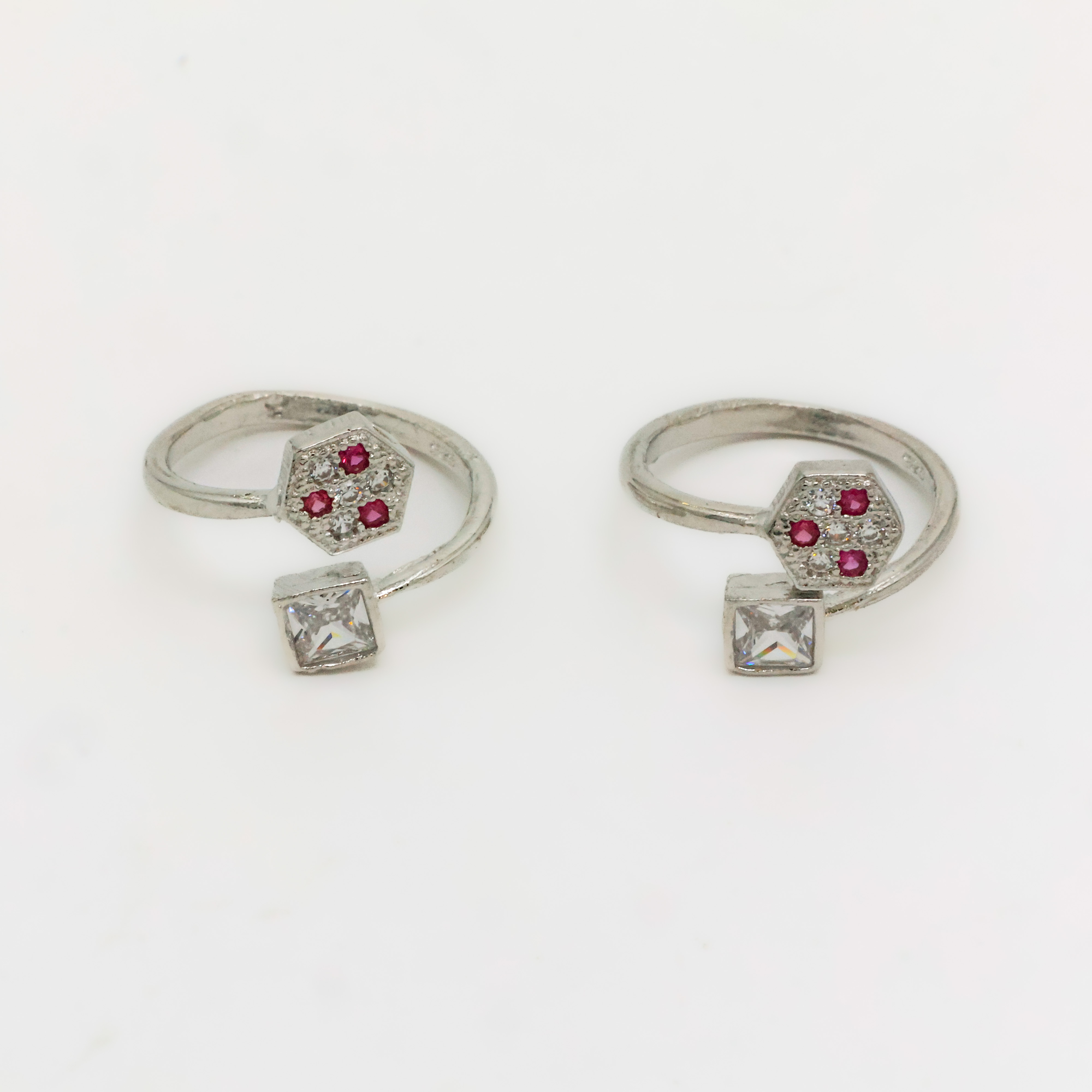 Arham Silver Palace - Silver Toe Rings