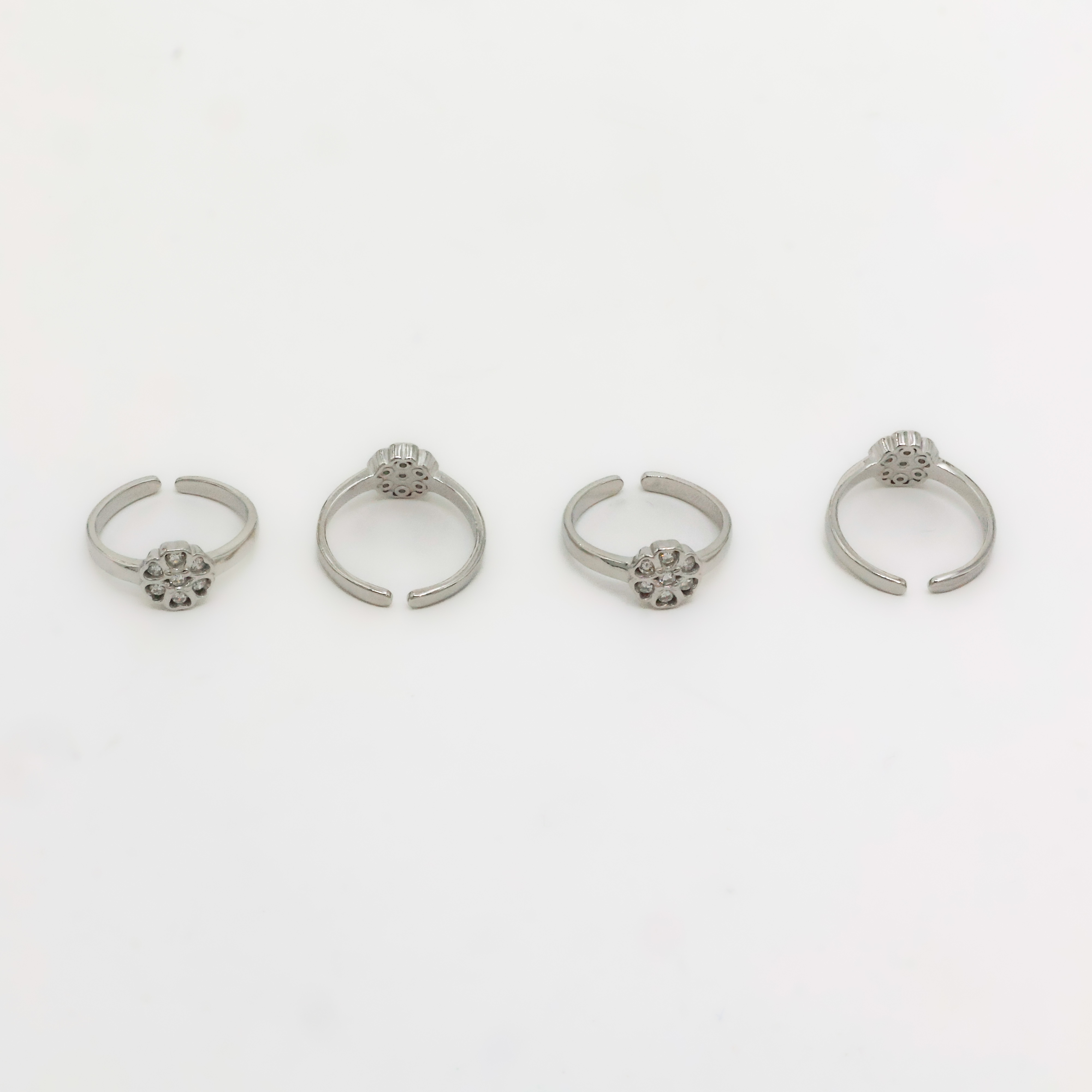Arham Silver Palace - Silver Toe Rings