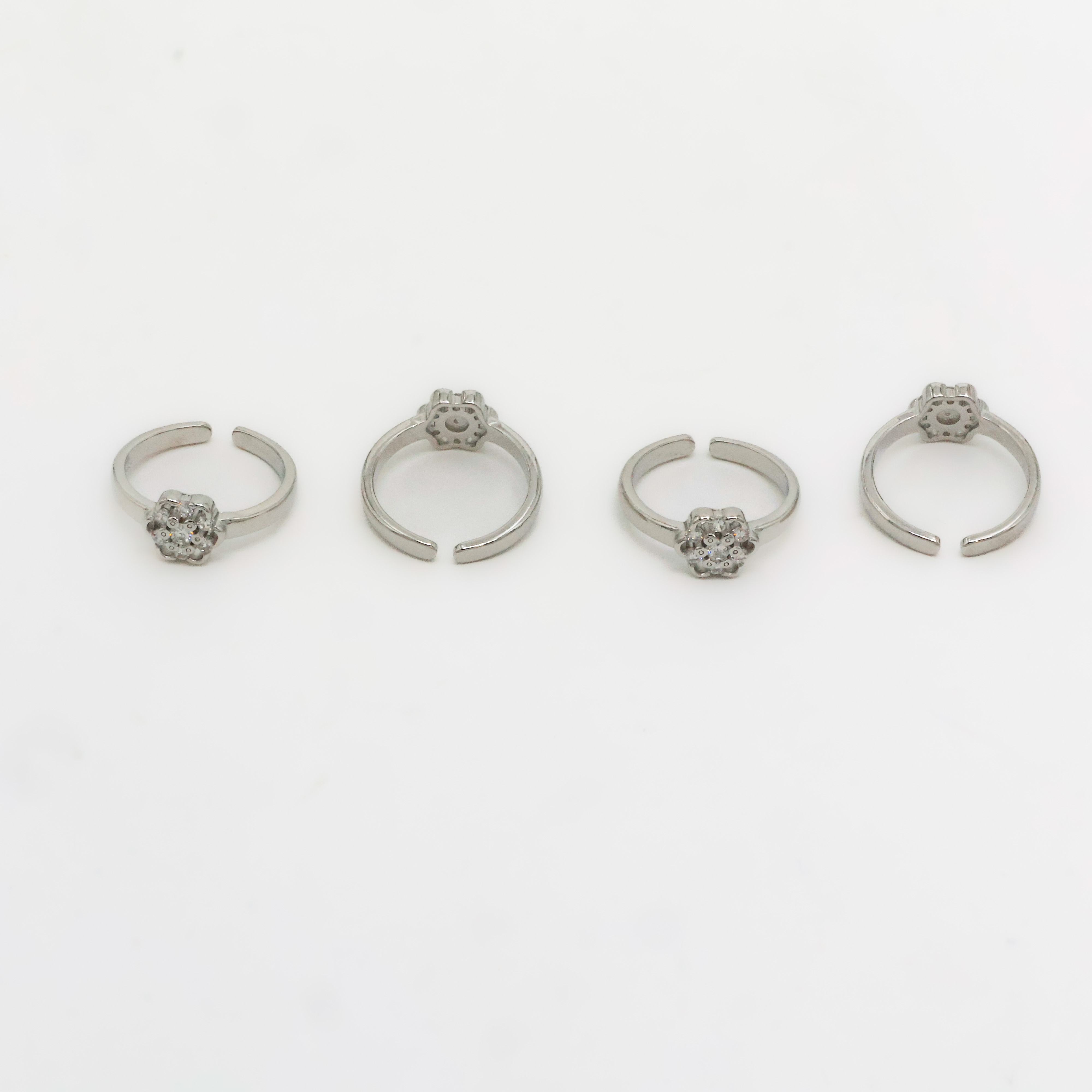 Arham Silver Palace - Silver Toe Rings