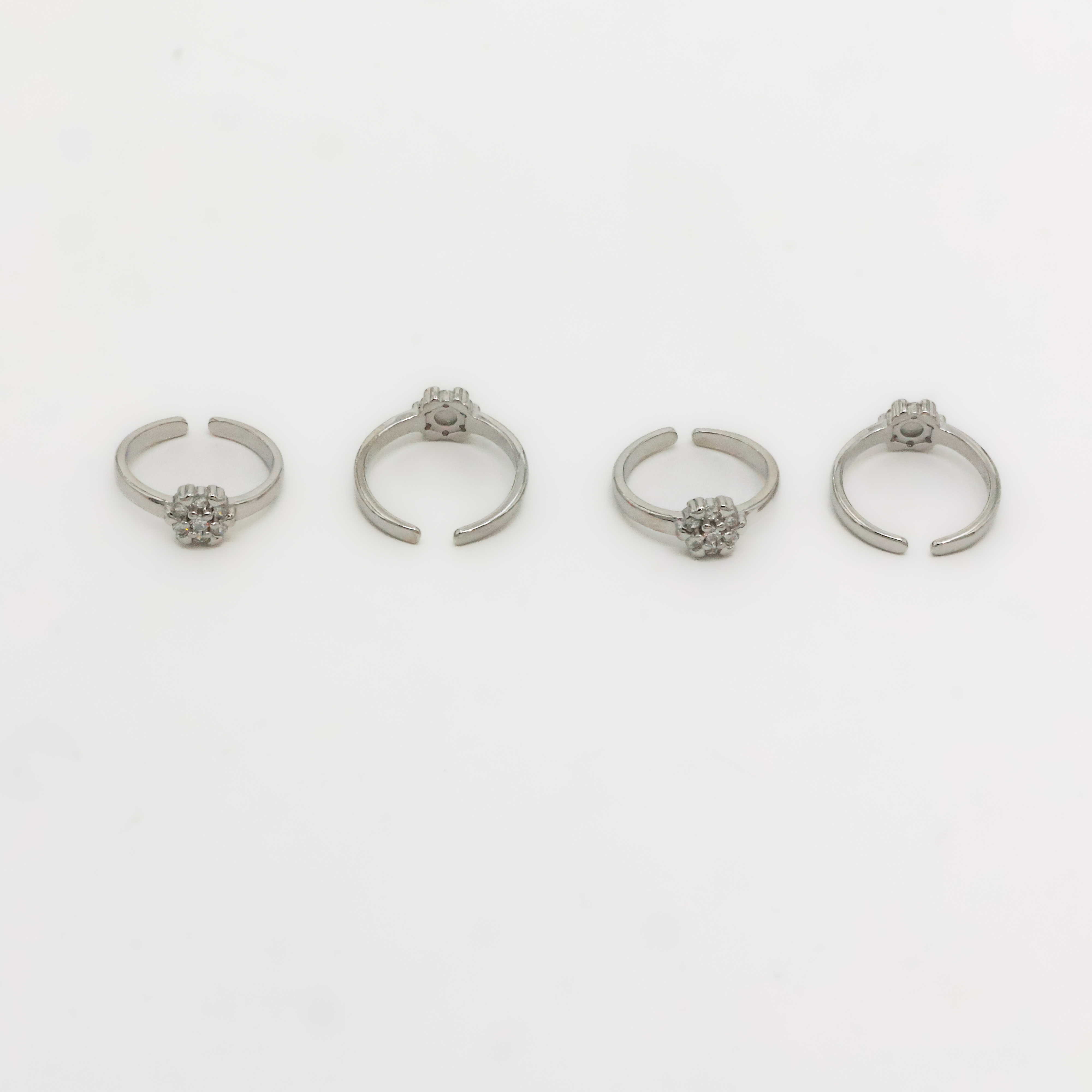 Silver Toe Rings