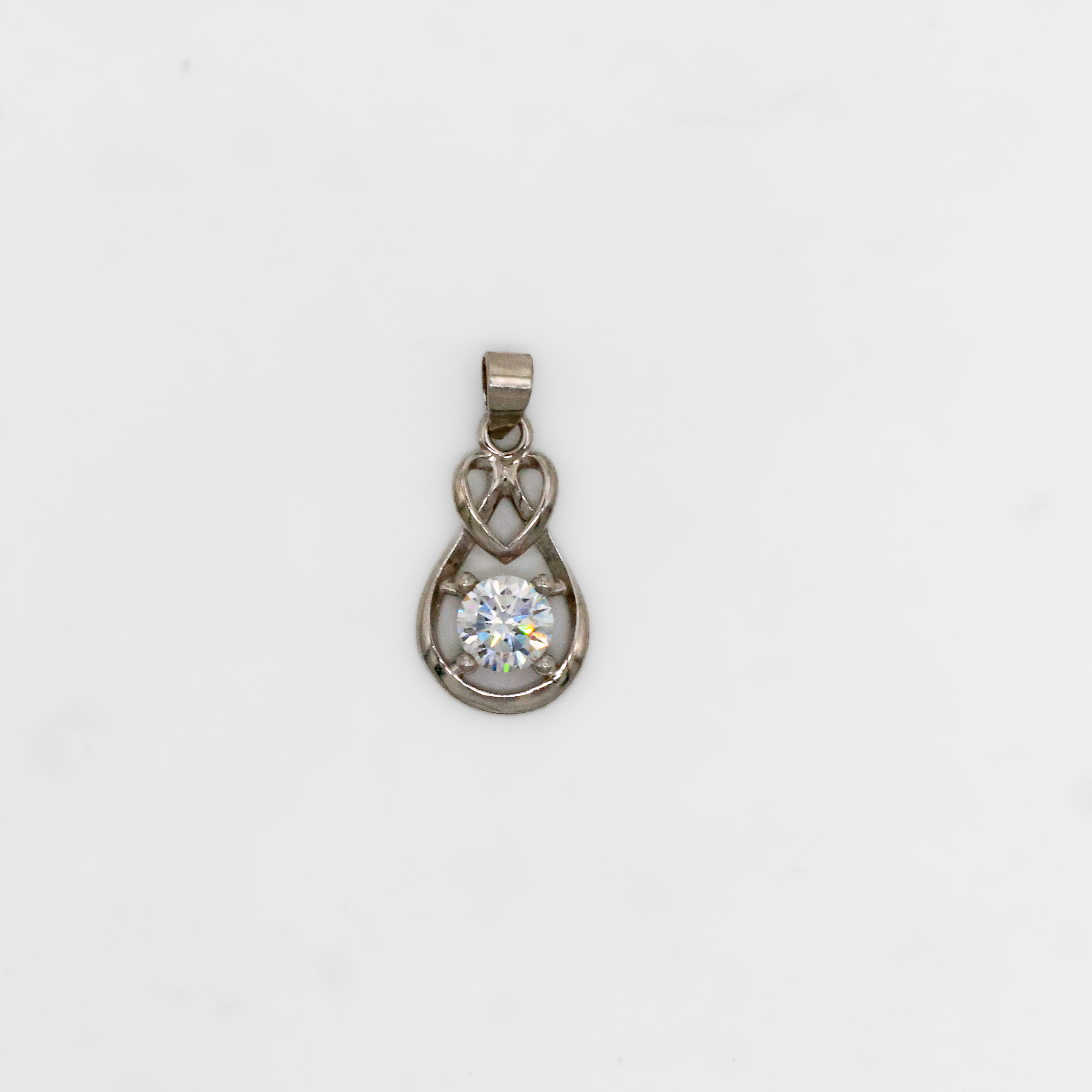 Arham Silver Palace - Silver Stone Pendant