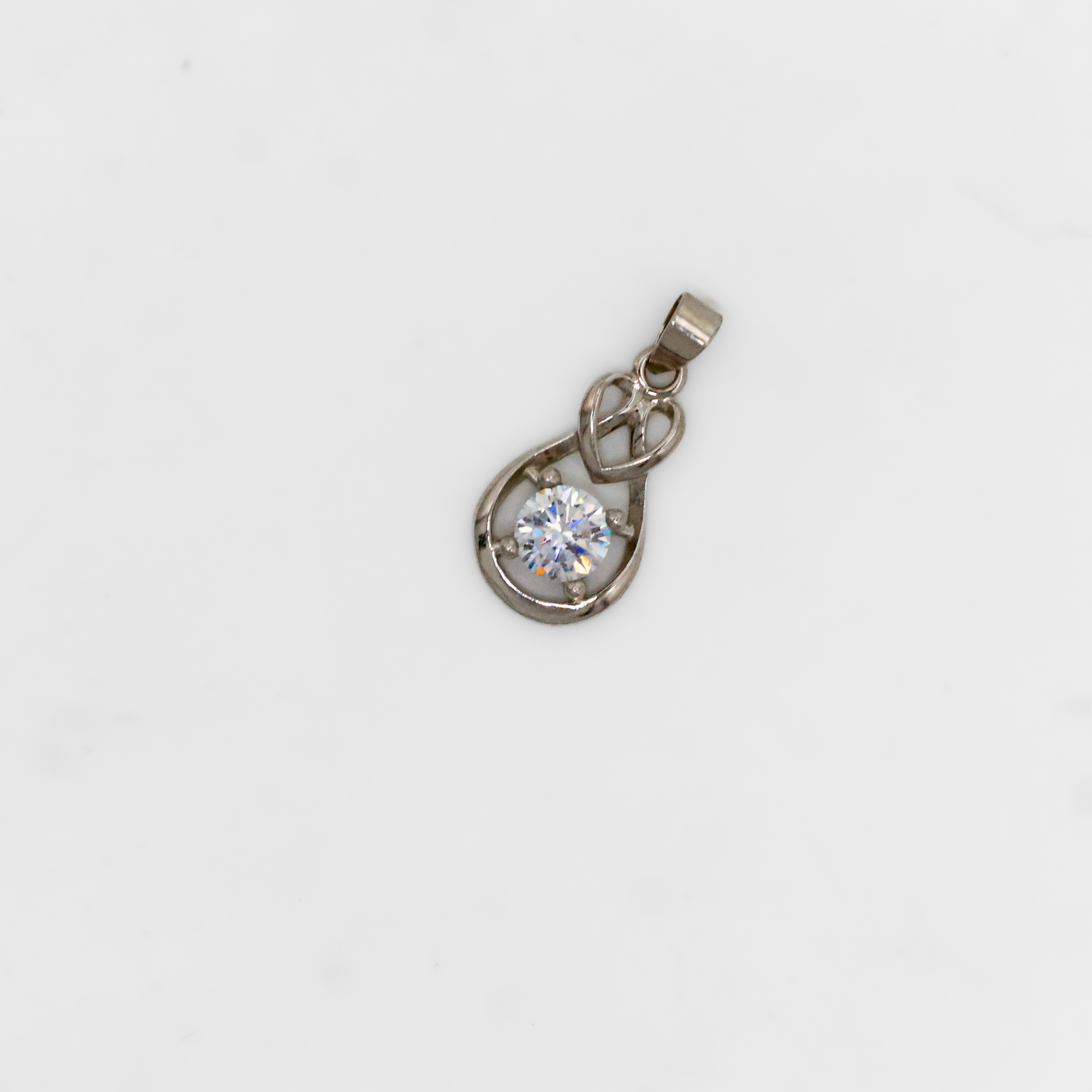 Arham Silver Palace - Silver Stone Pendant