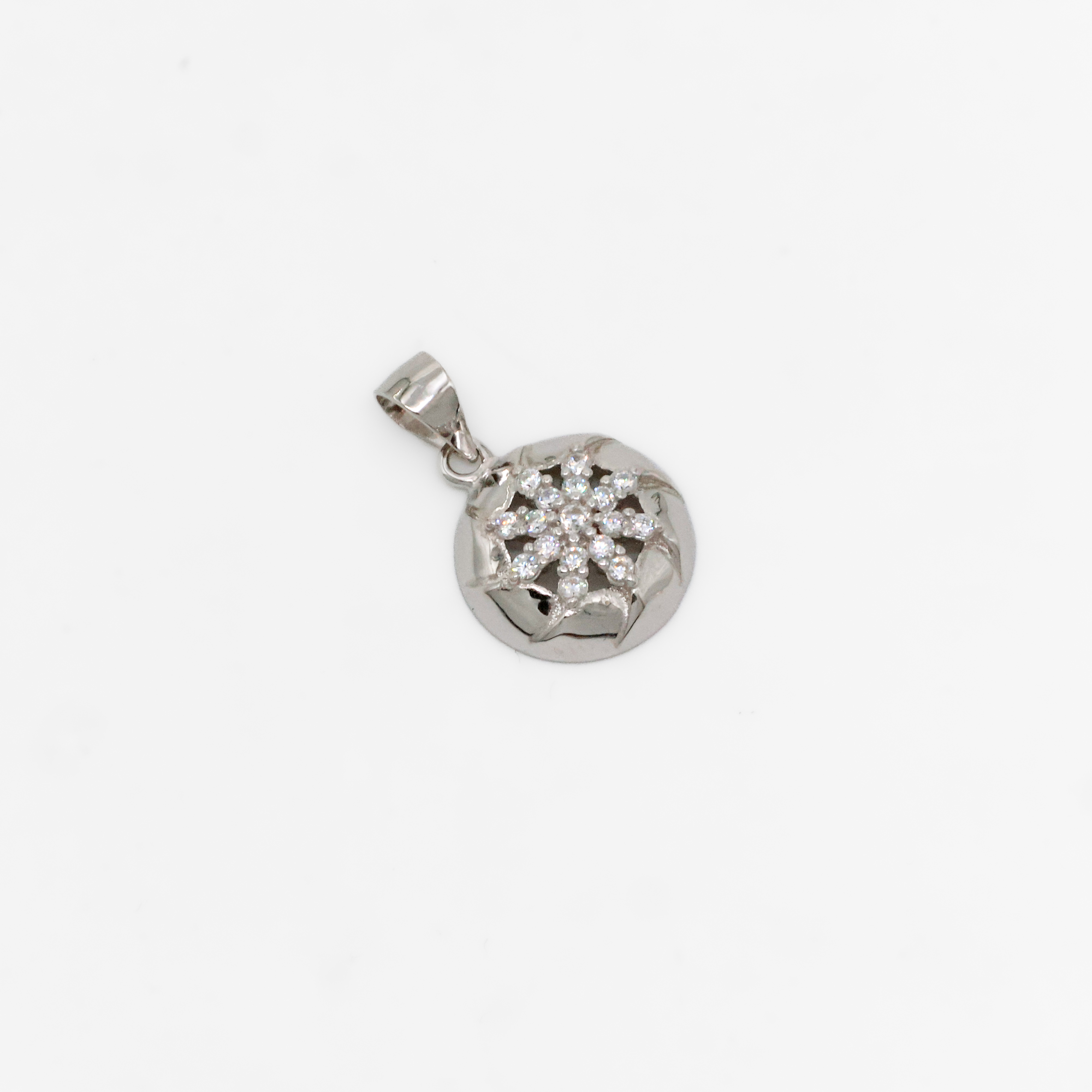Silver Flower Pendant