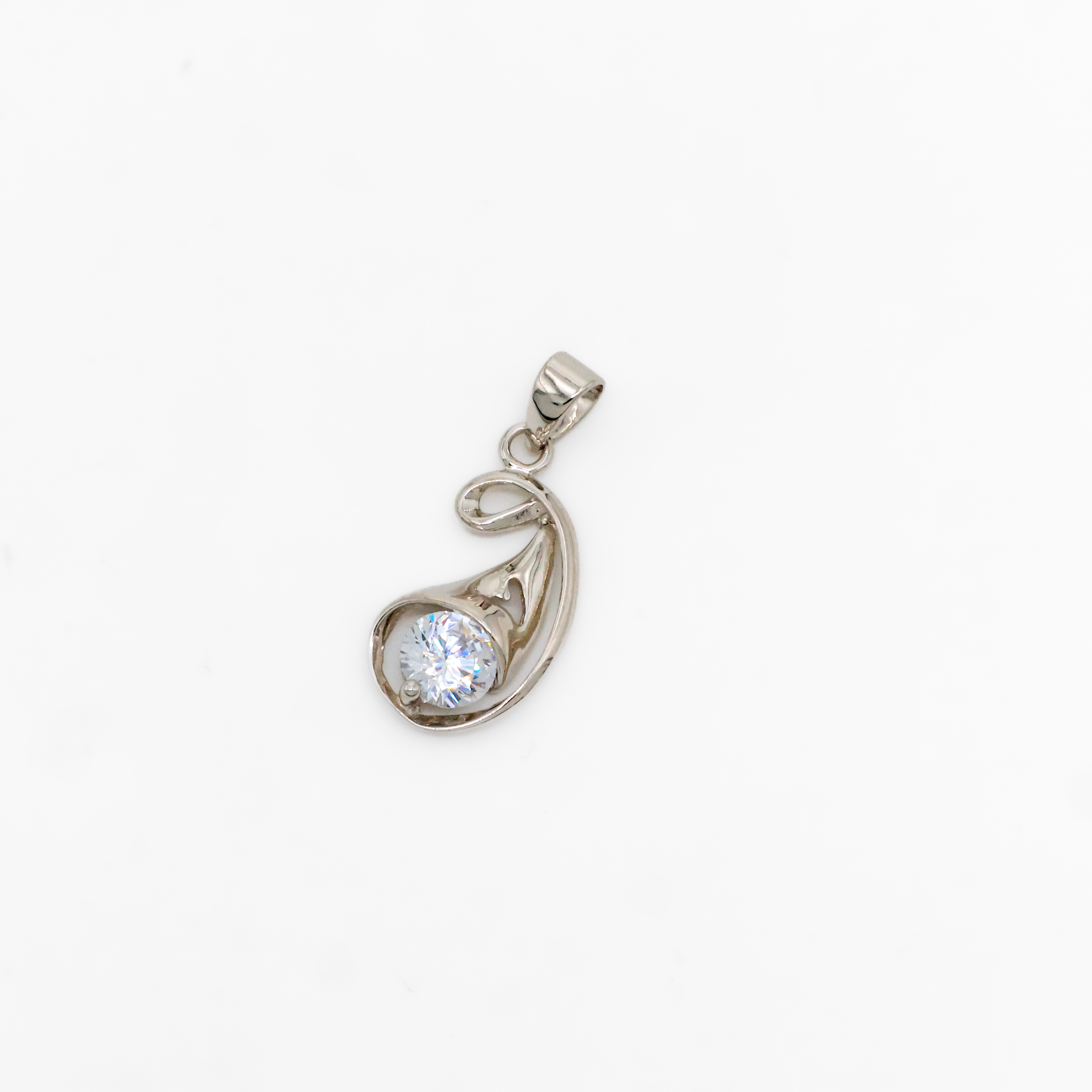 Silver Stone Pendant