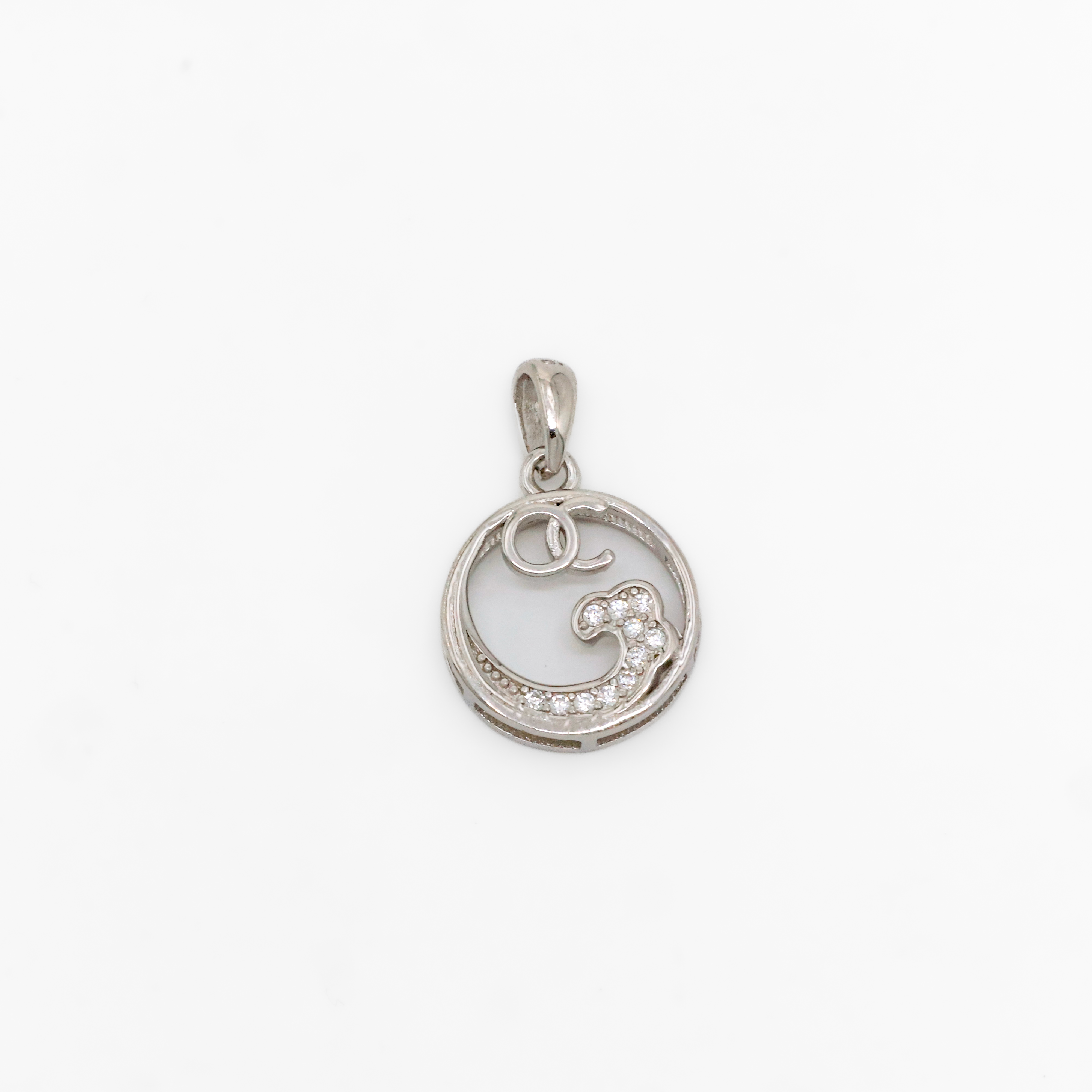 Arham Silver Palace - Silver Wave Pendant