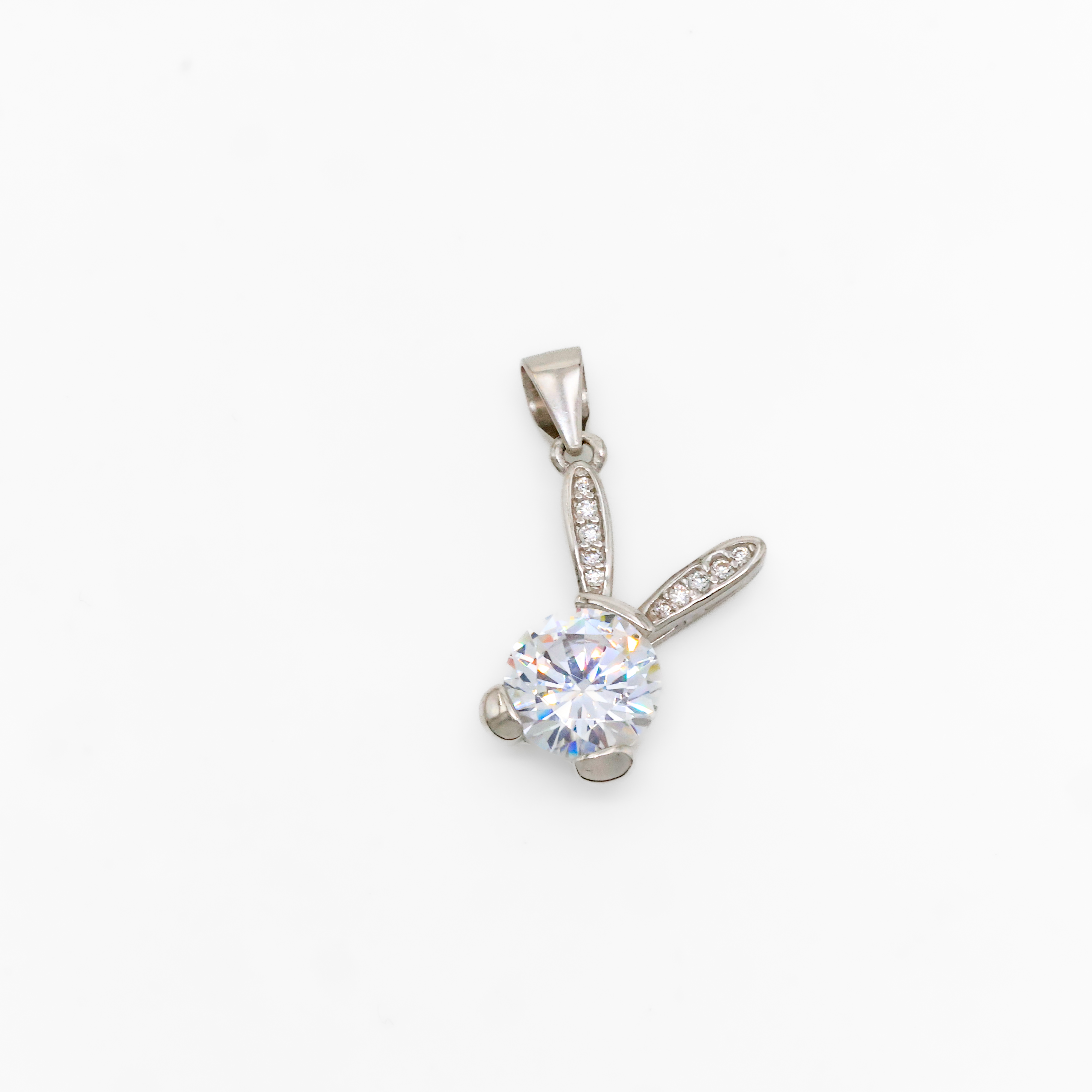 Arham Silver Palace - Silver Bunny Pendant