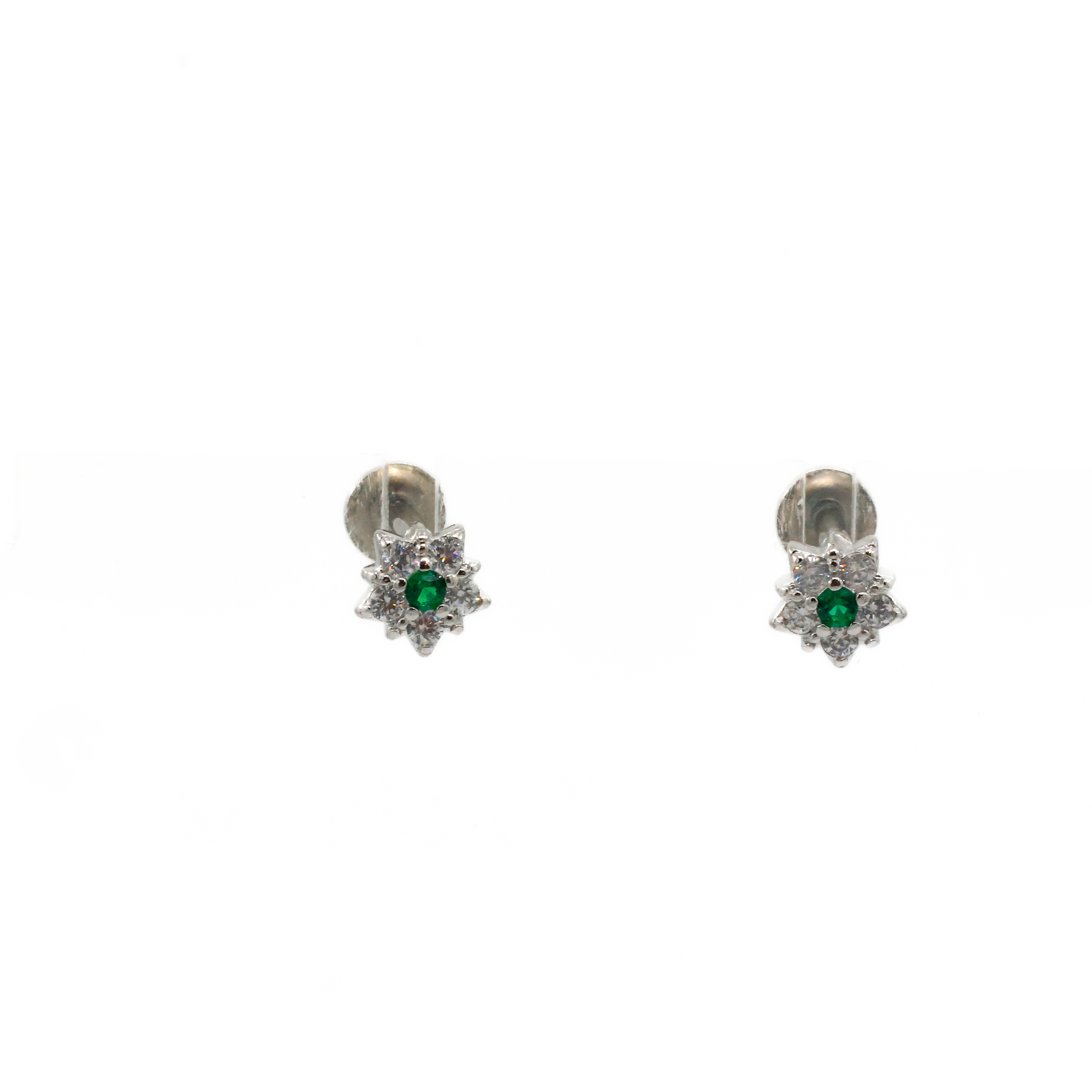 Arham Silver Palace - Silver Stud Earrings