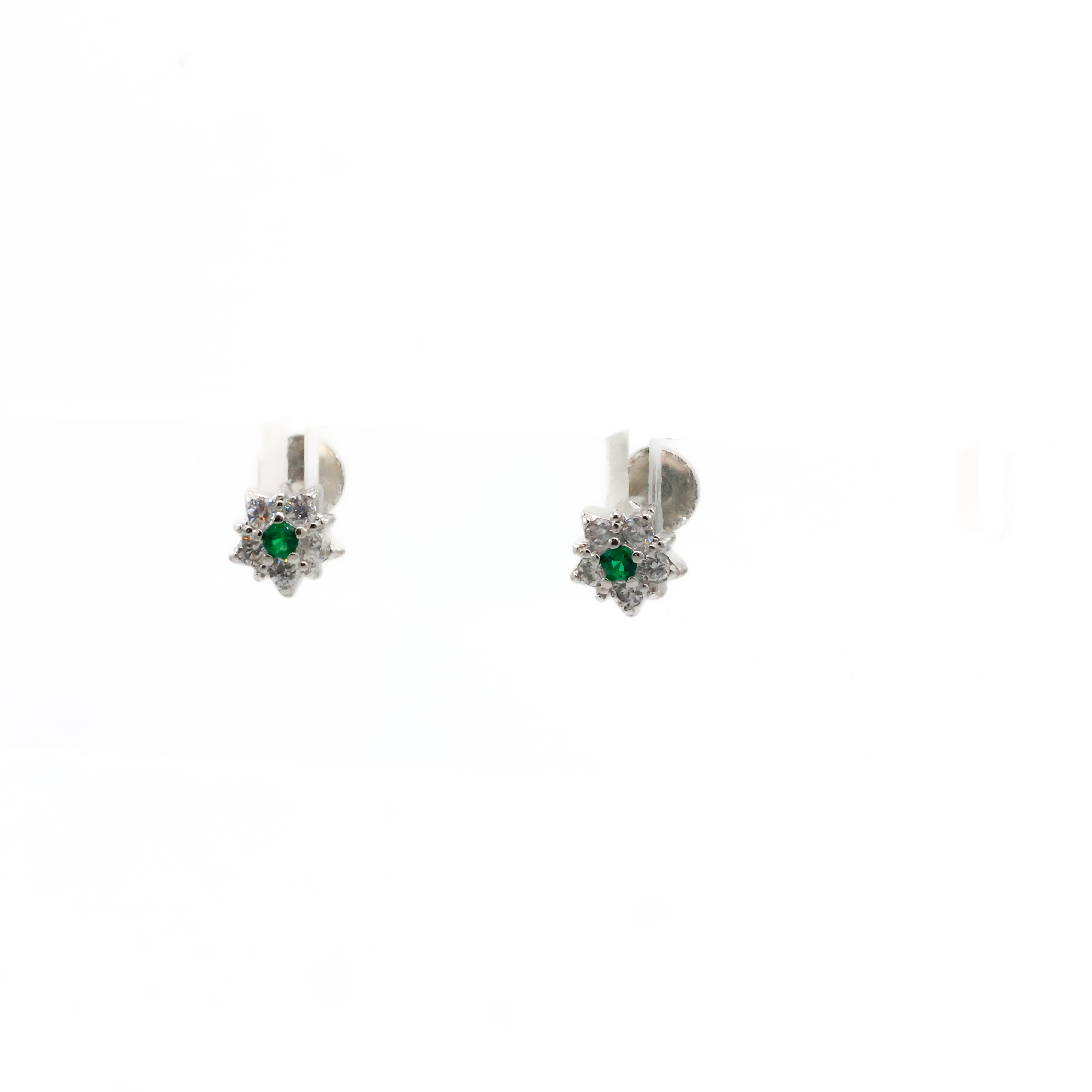 Arham Silver Palace - Silver Stud Earrings