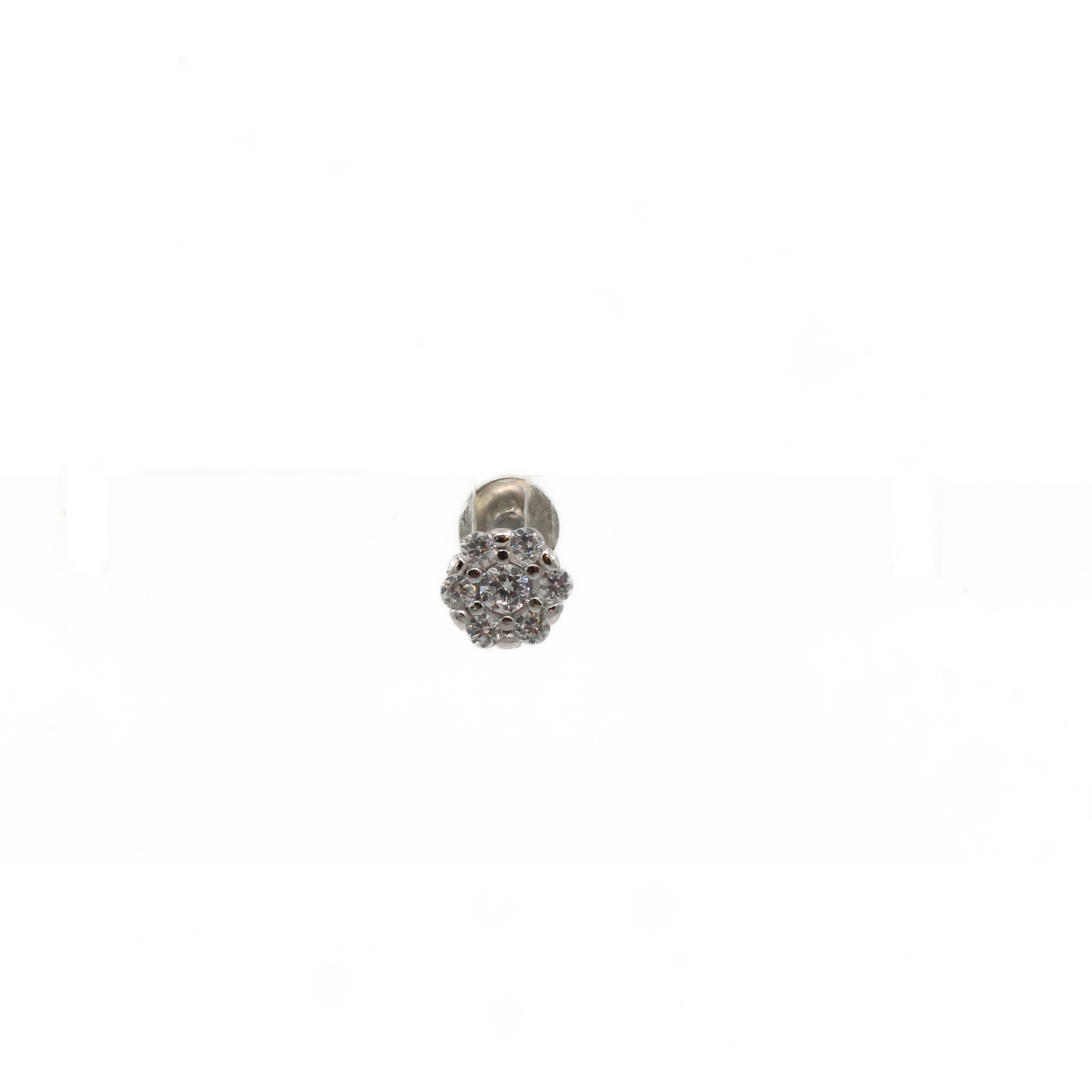 Arham Silver Palace - Silver Stud Earrings