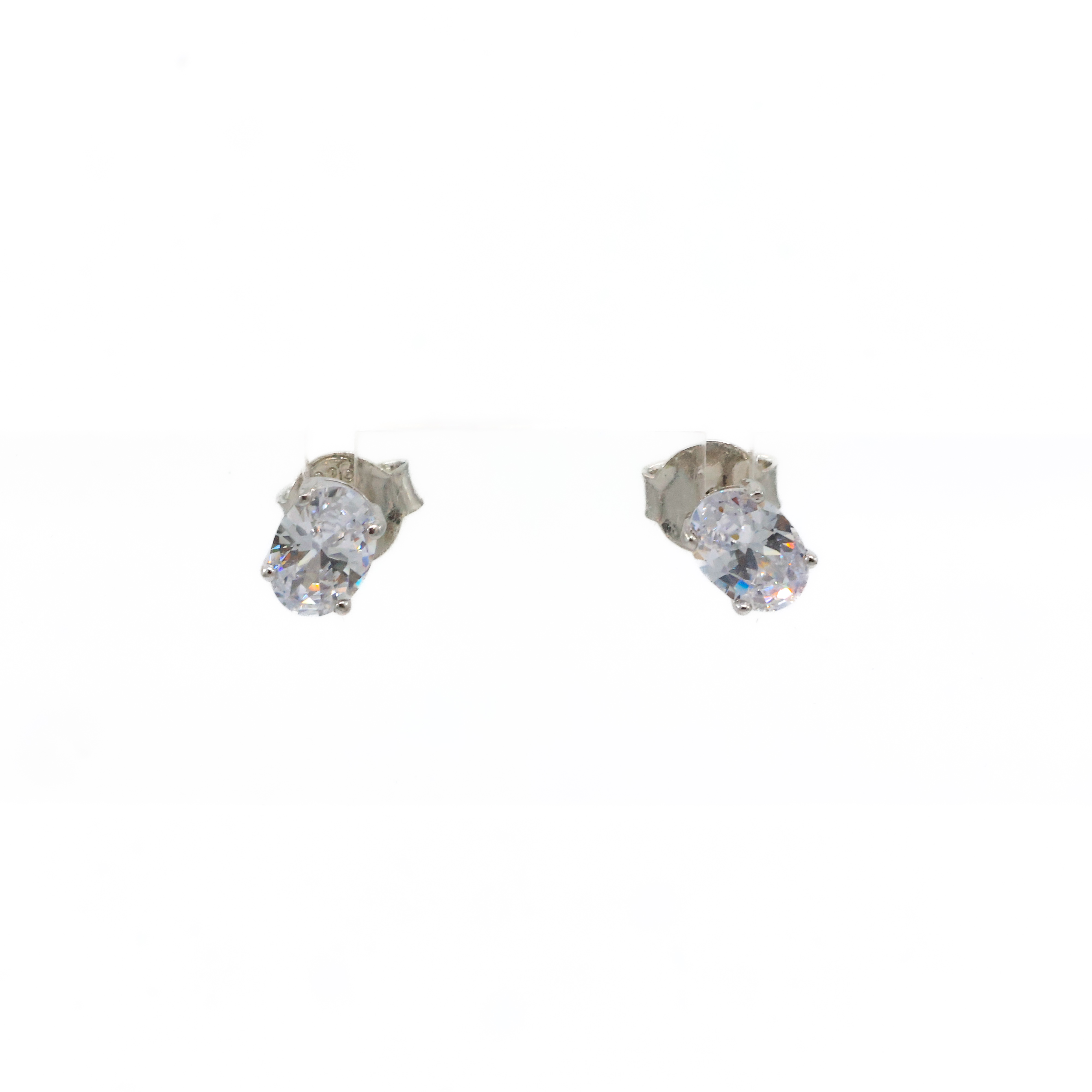 Arham Silver Palace - Silver Stud Earrings