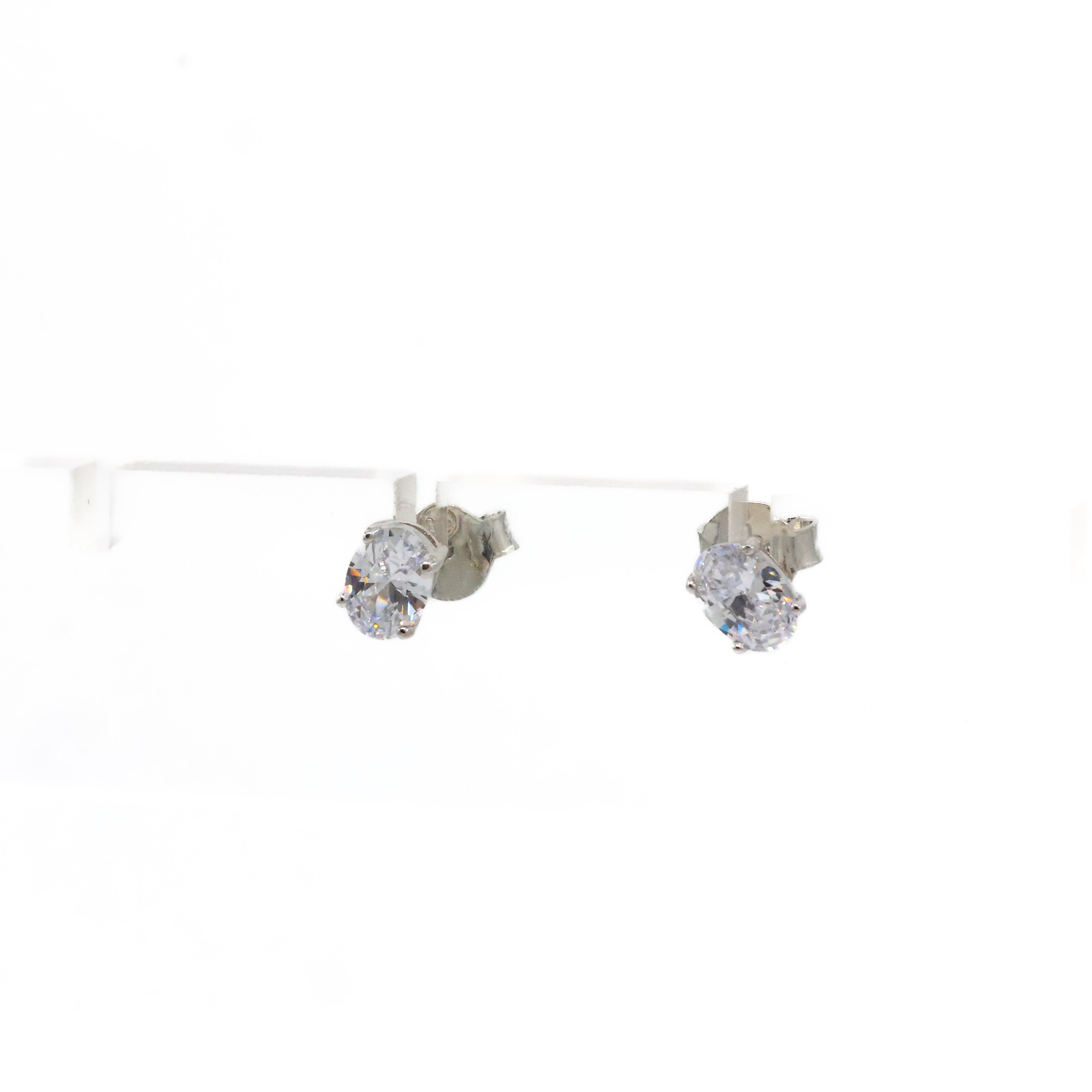Arham Silver Palace - Silver Stud Earrings