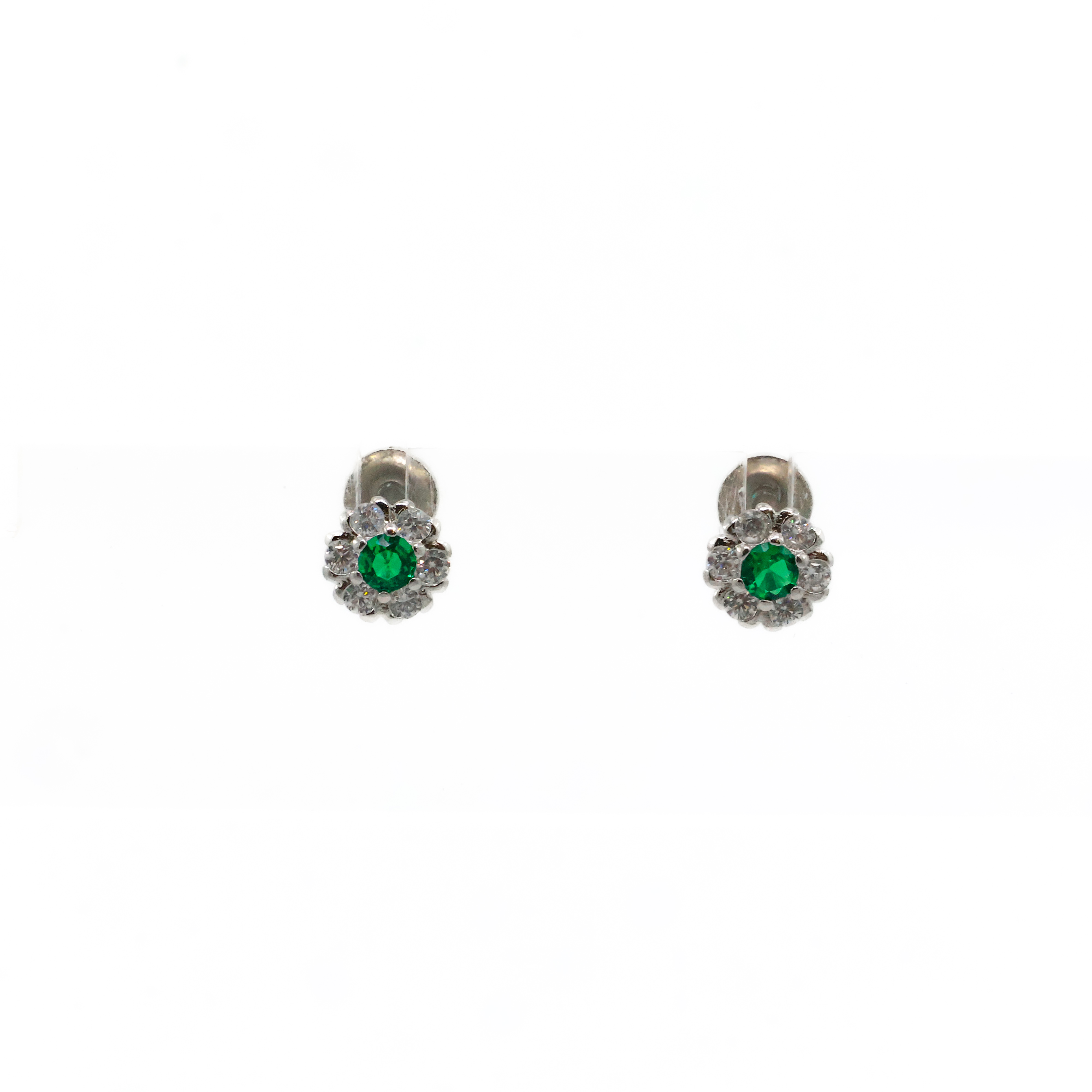Arham Silver Palace - Silver Stud Earrings
