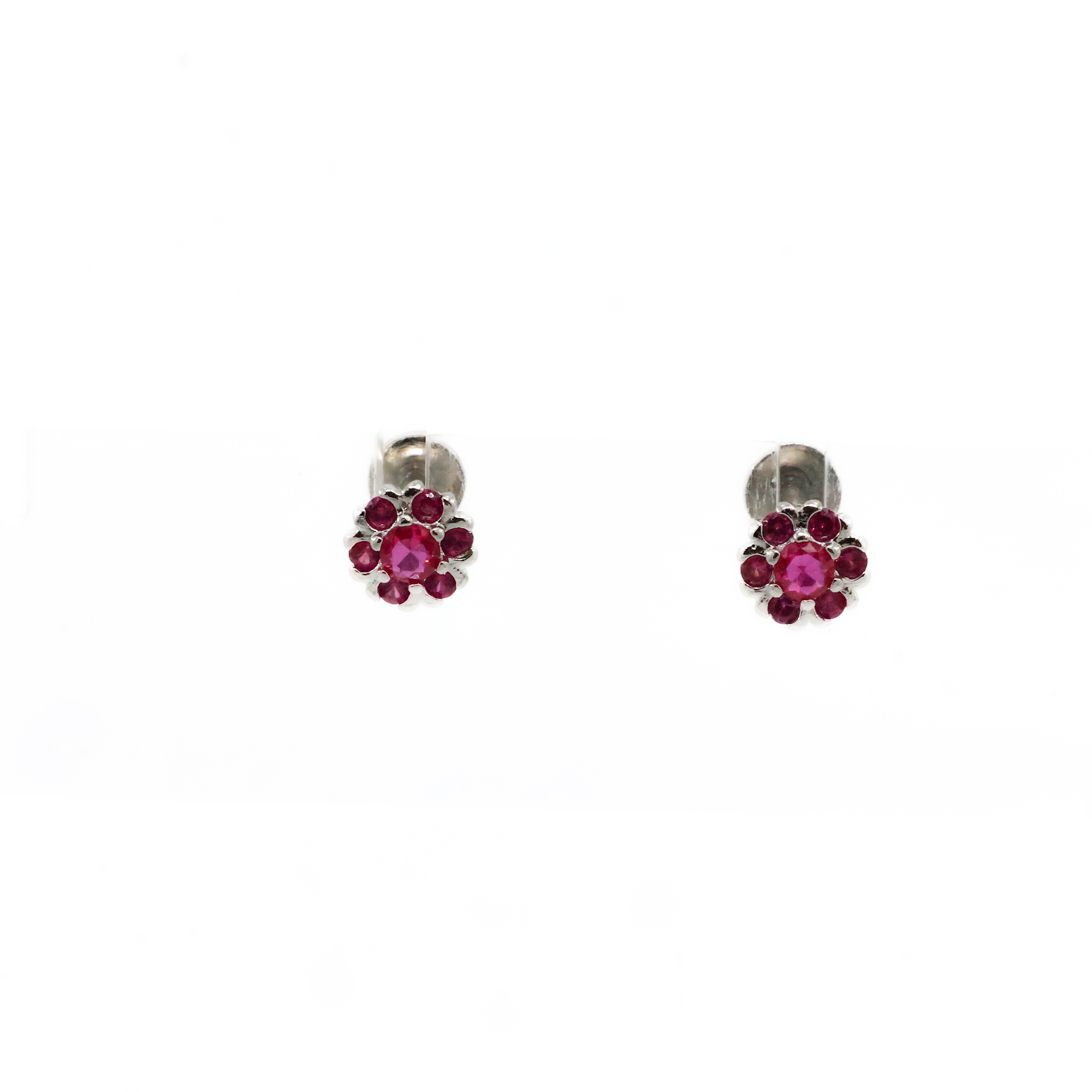Arham Silver Palace - Silver Stud Earrings