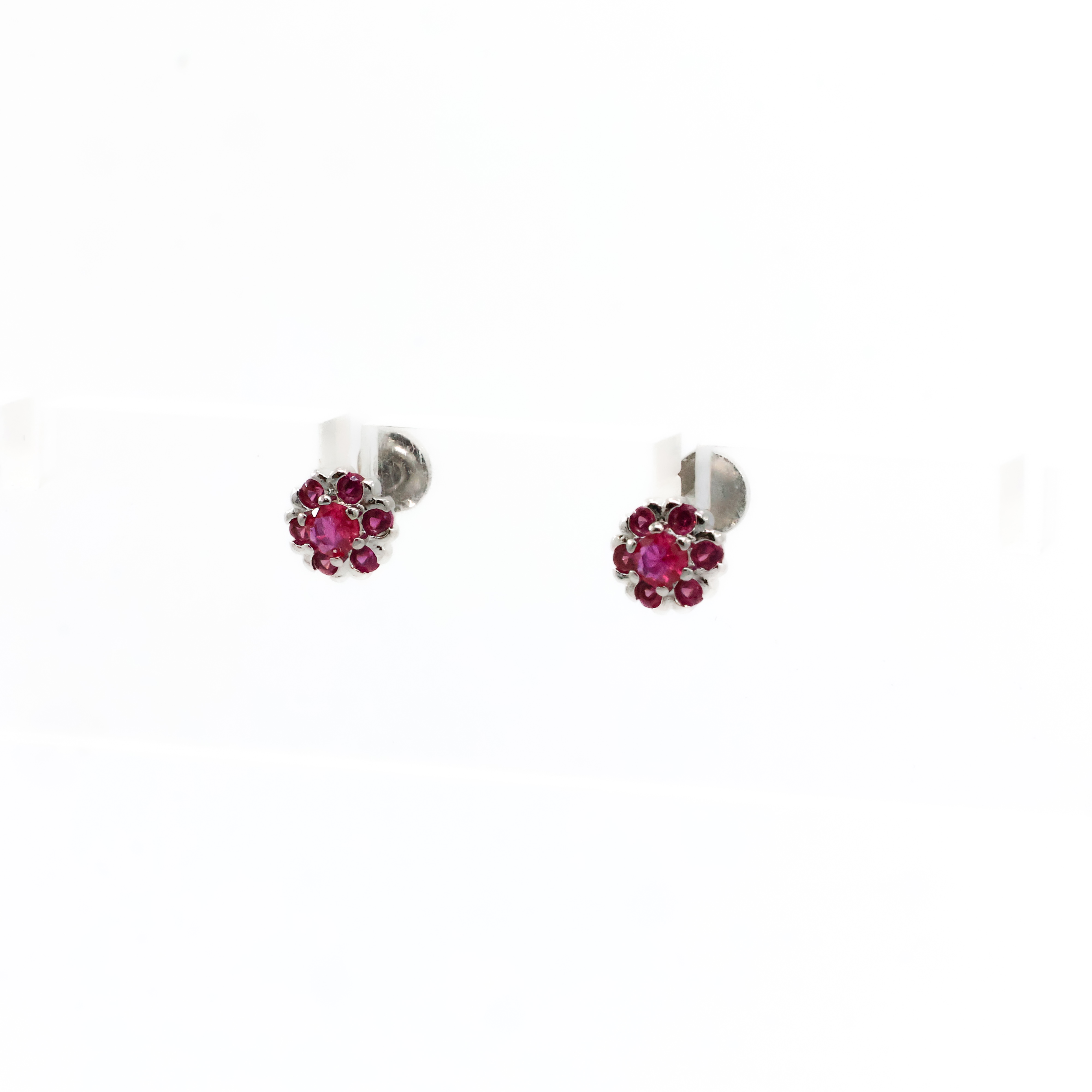 Arham Silver Palace - Silver Stud Earrings