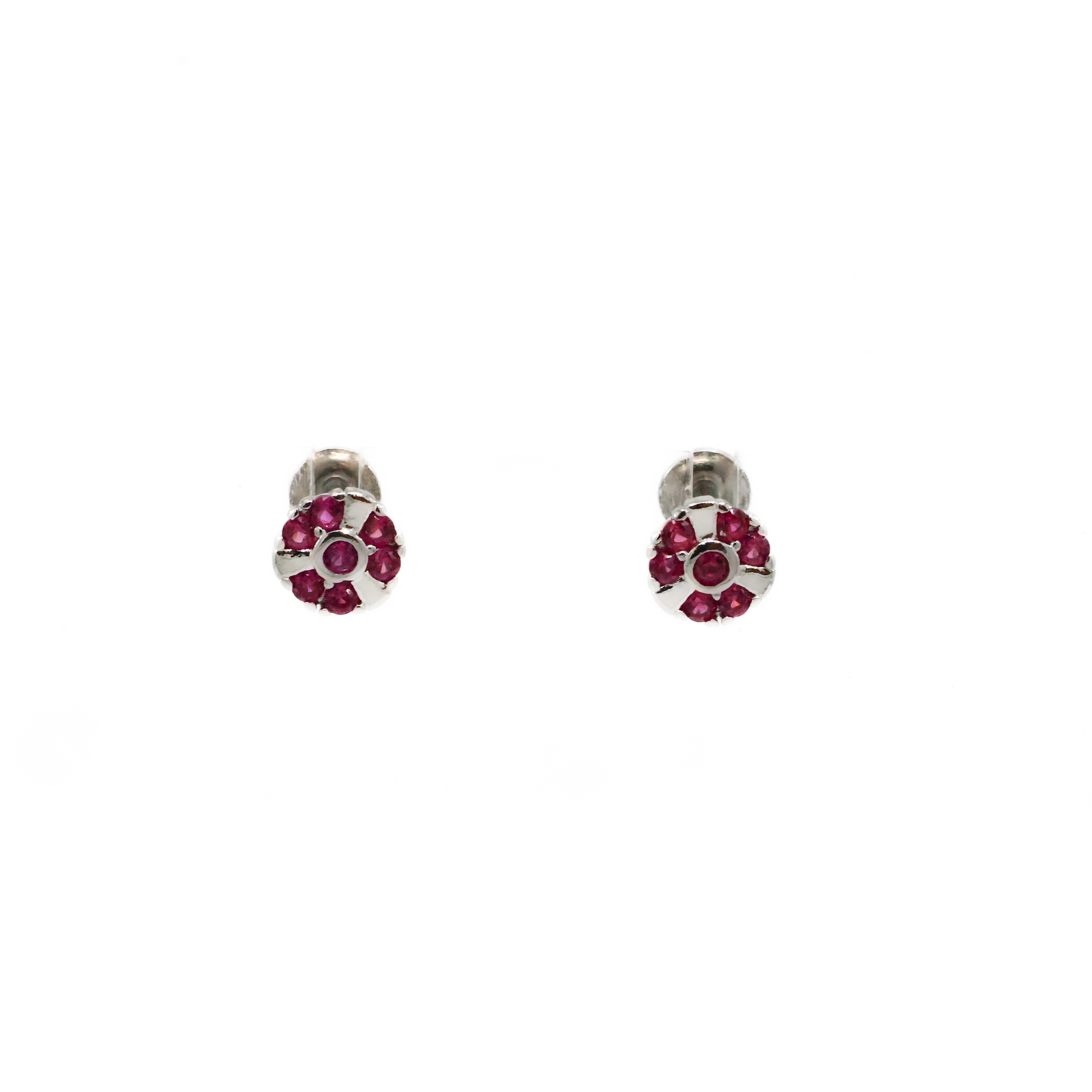 Arham Silver Palace - Silver Stud Earrings