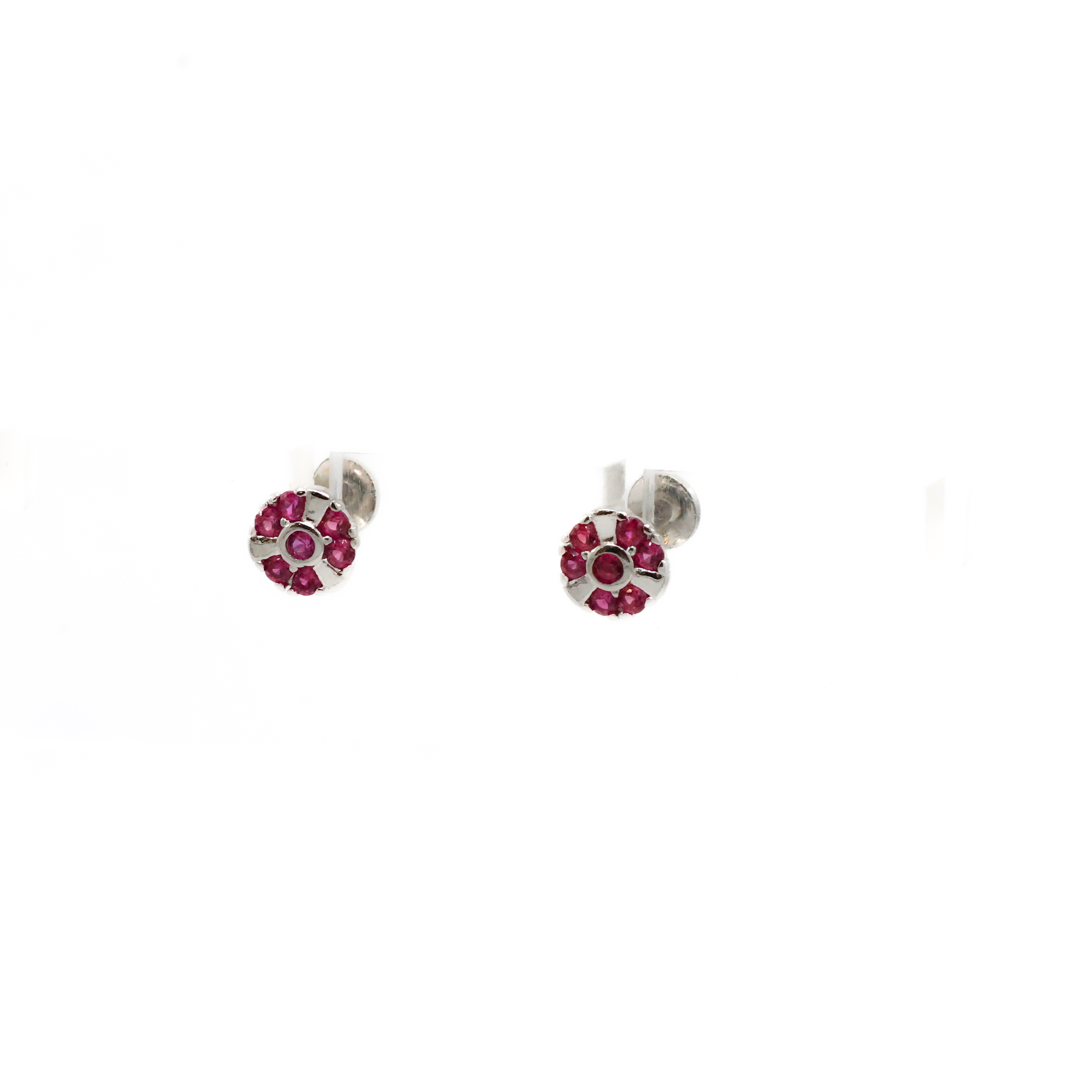 Arham Silver Palace - Silver Stud Earrings