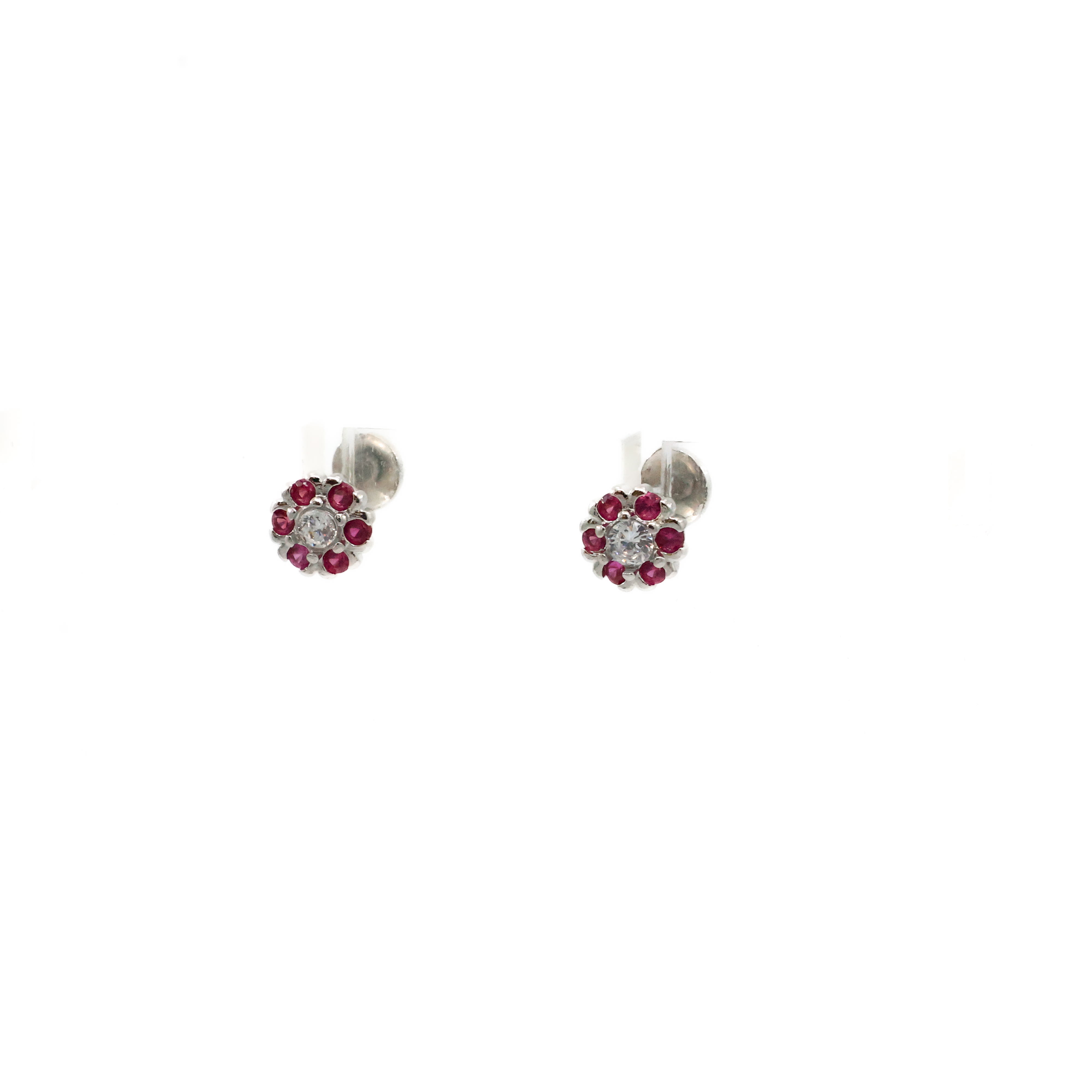 Arham Silver Palace - Silver Stud Earrings