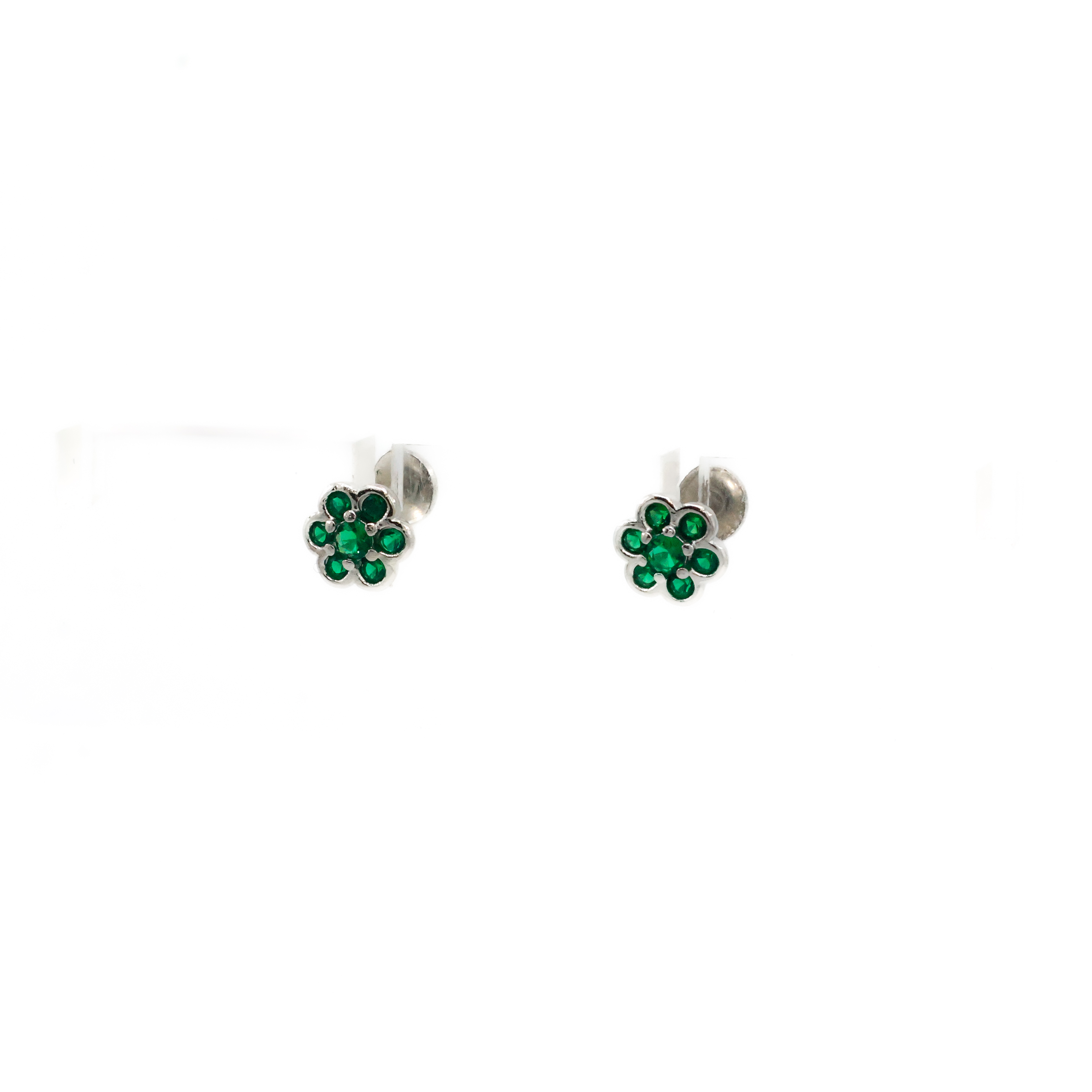 Arham Silver Palace - Silver Flower Earrings