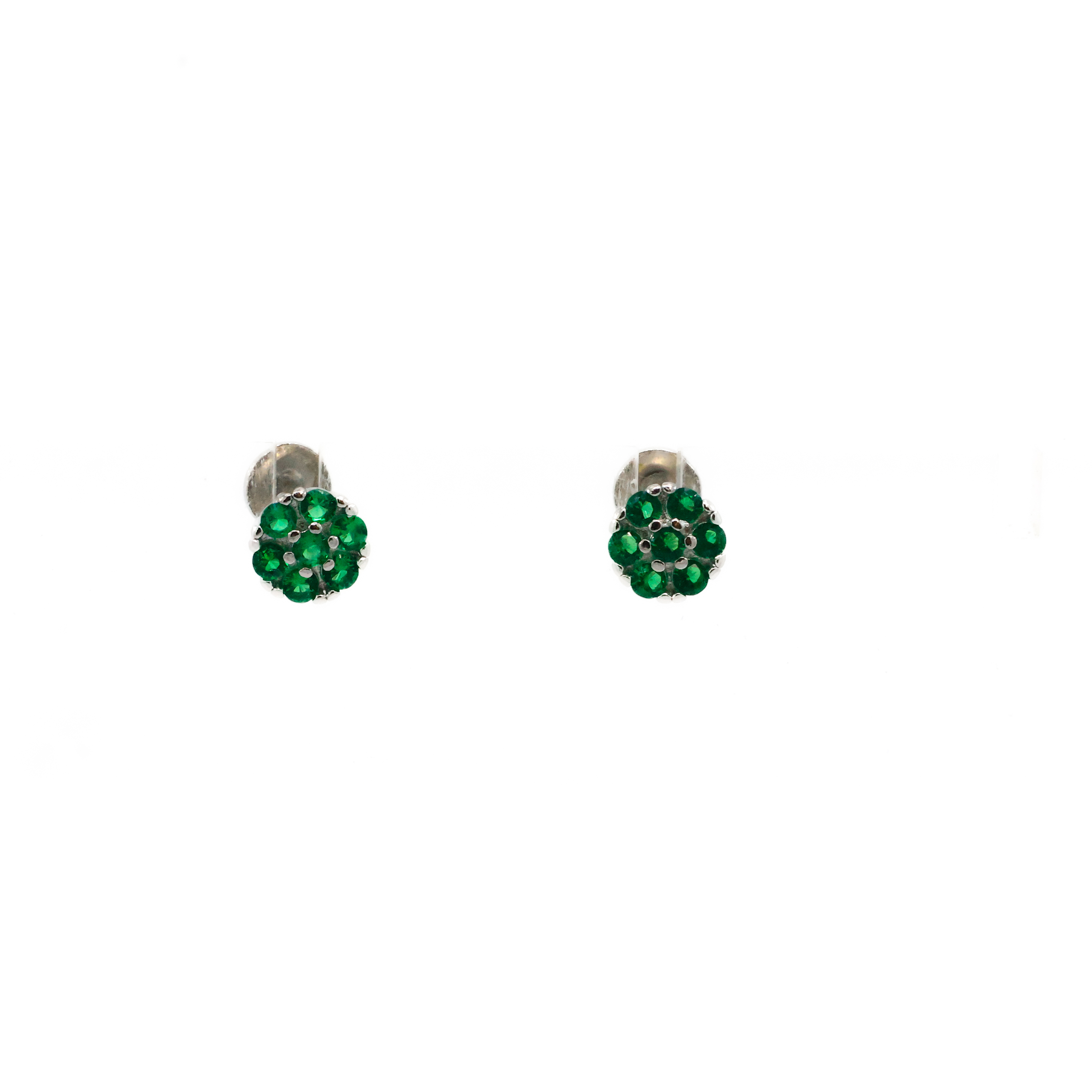 Arham Silver Palace - Silver Stud Earrings
