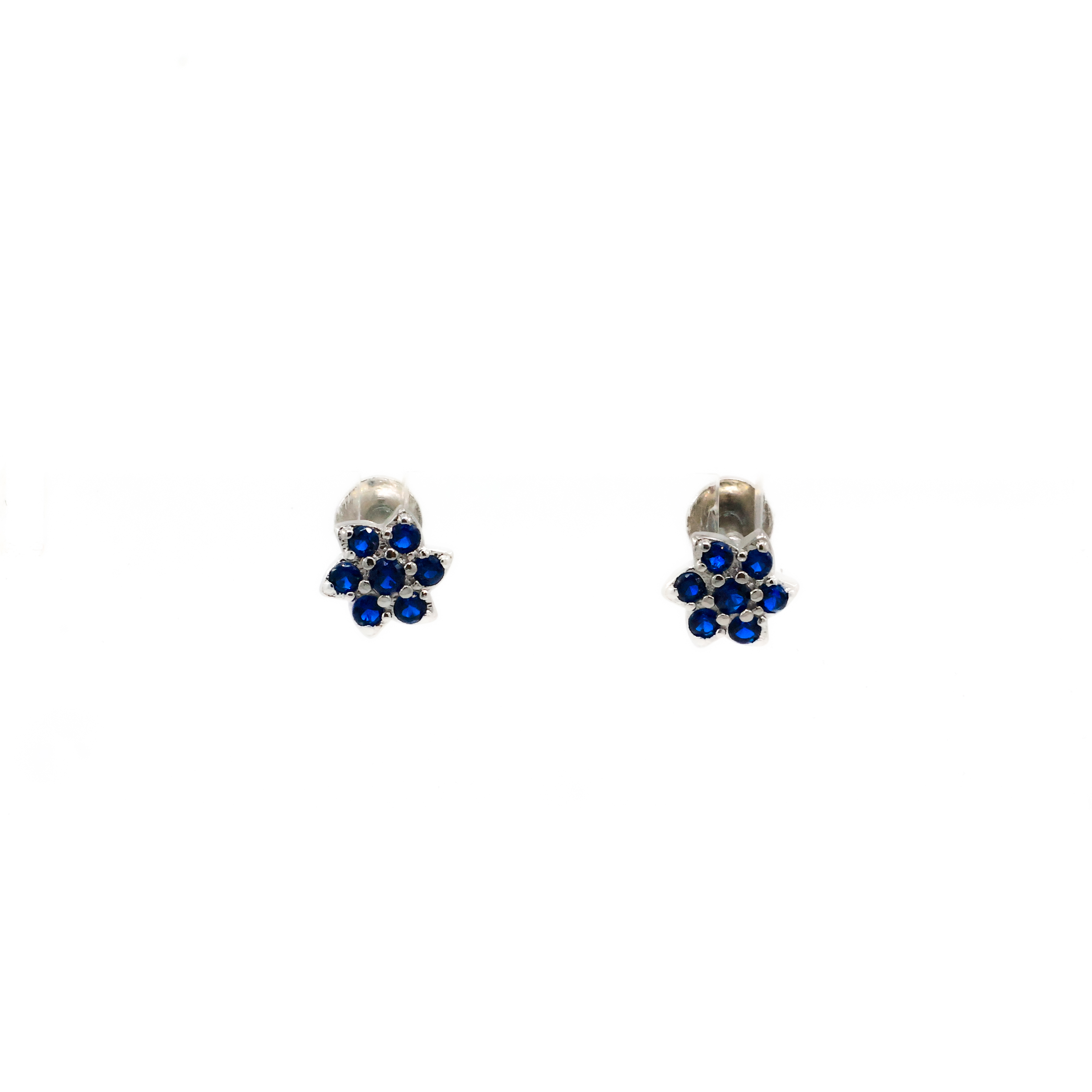 Arham Silver Palace - Silver Flower Earrings