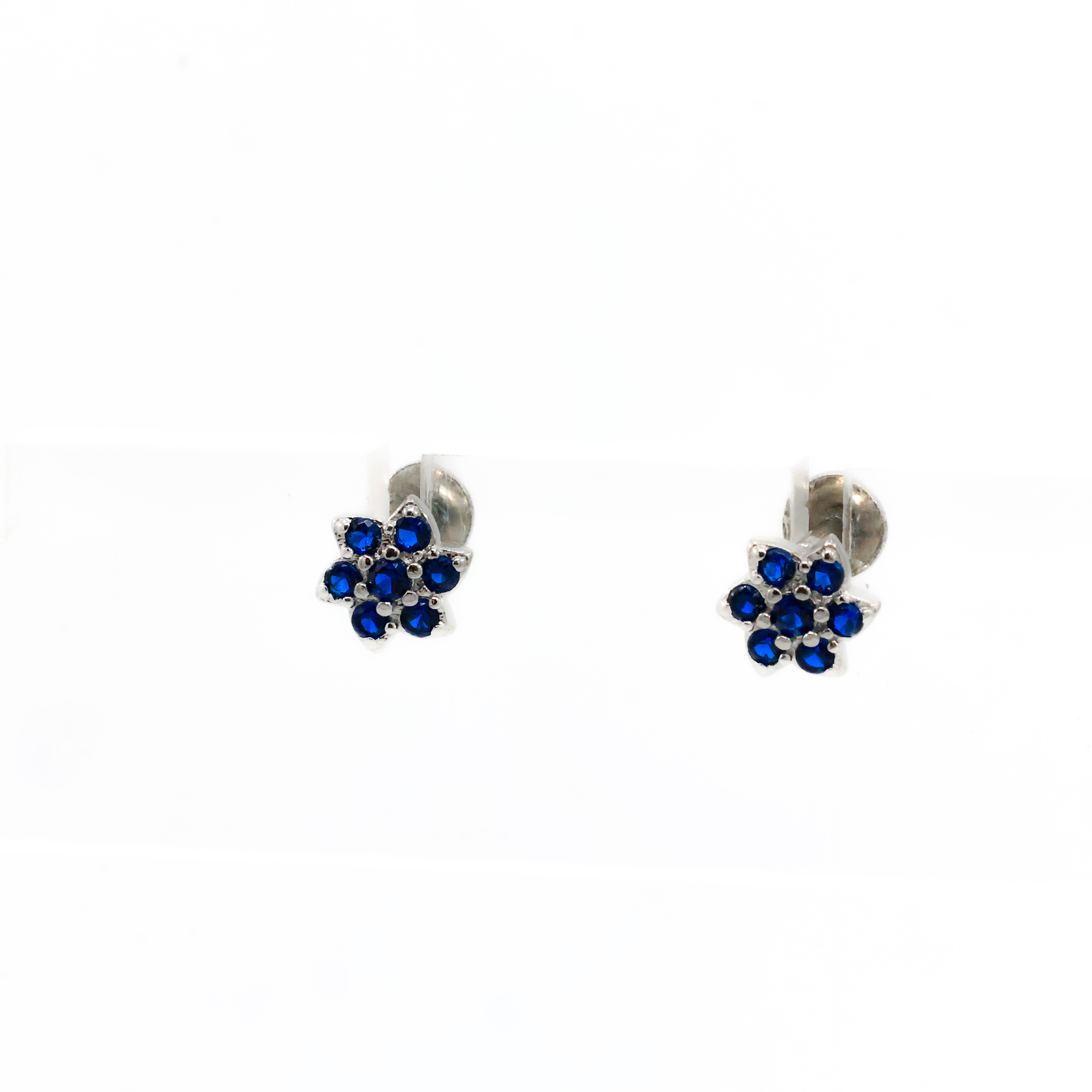 Arham Silver Palace - Silver Flower Earrings