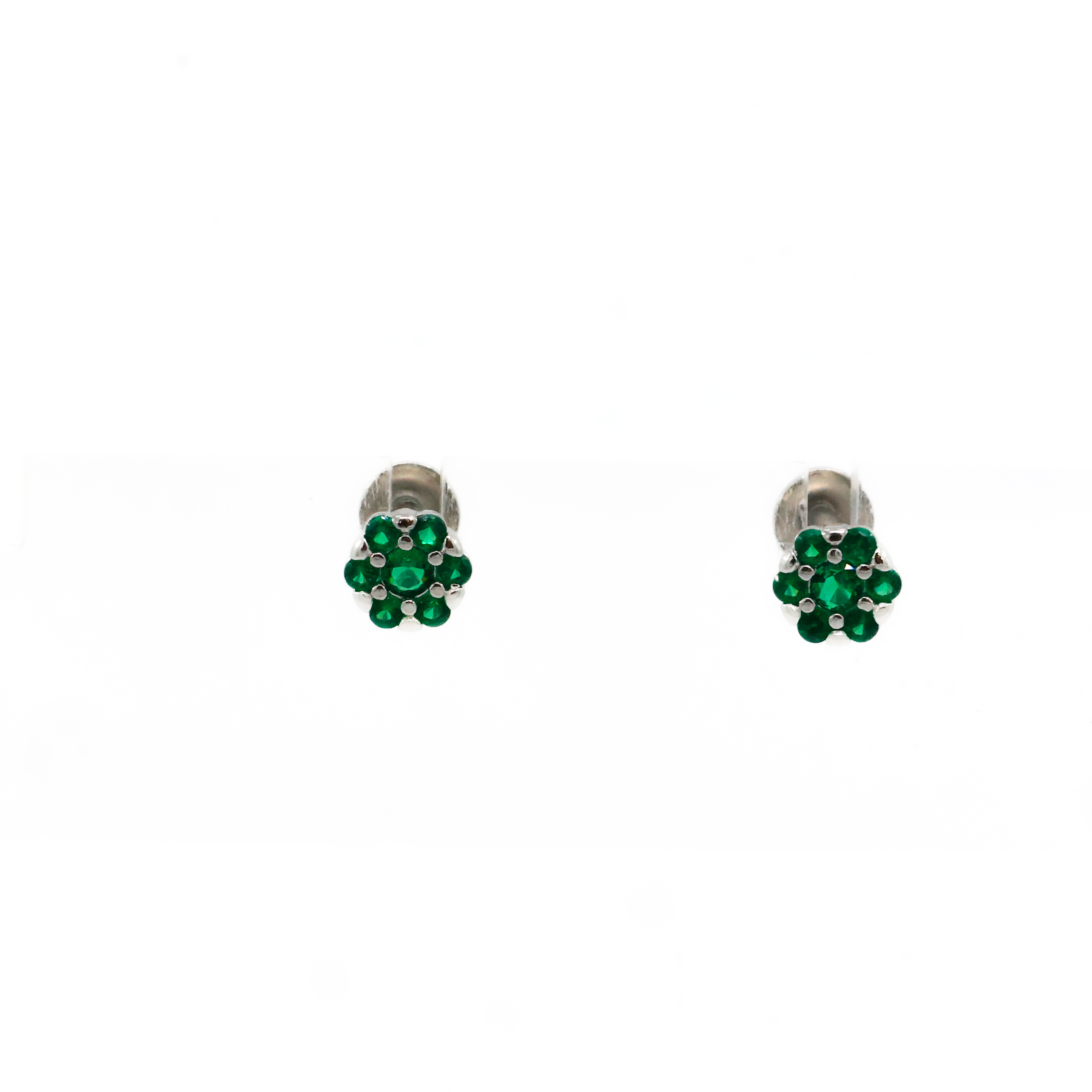 Arham Silver Palace - Silver Stud Earrings