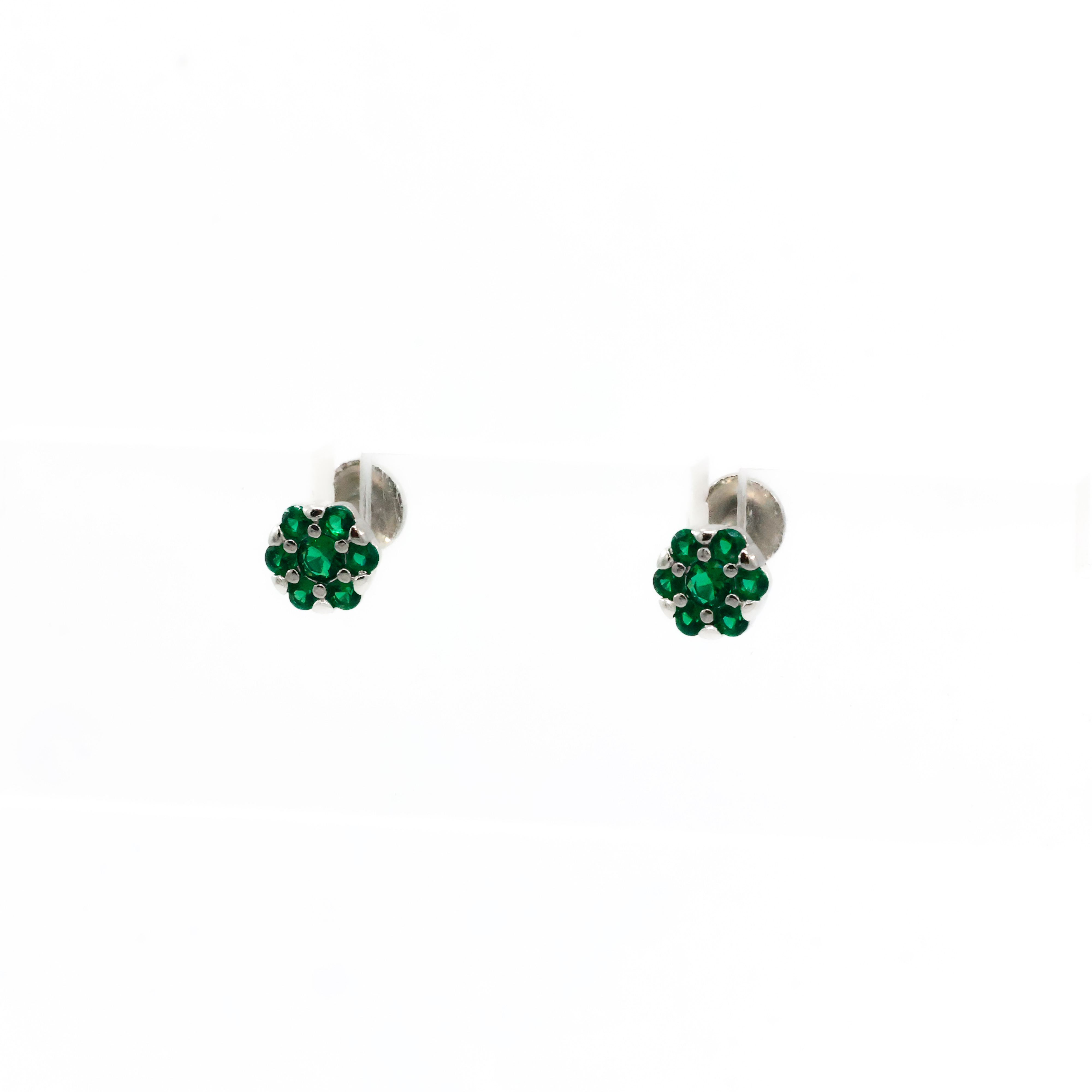 Arham Silver Palace - Silver Stud Earrings