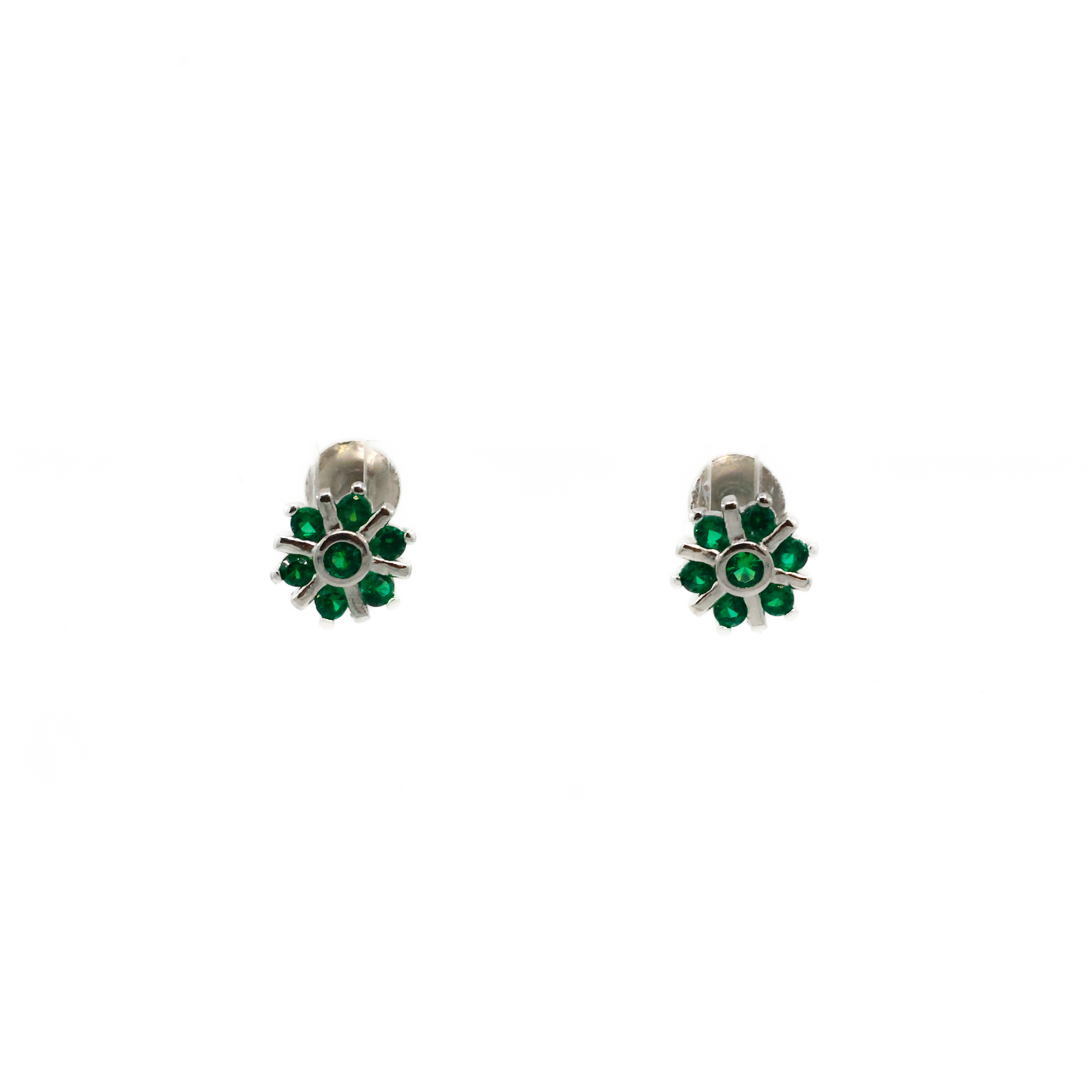 Arham Silver Palace - Silver Stud Earrings